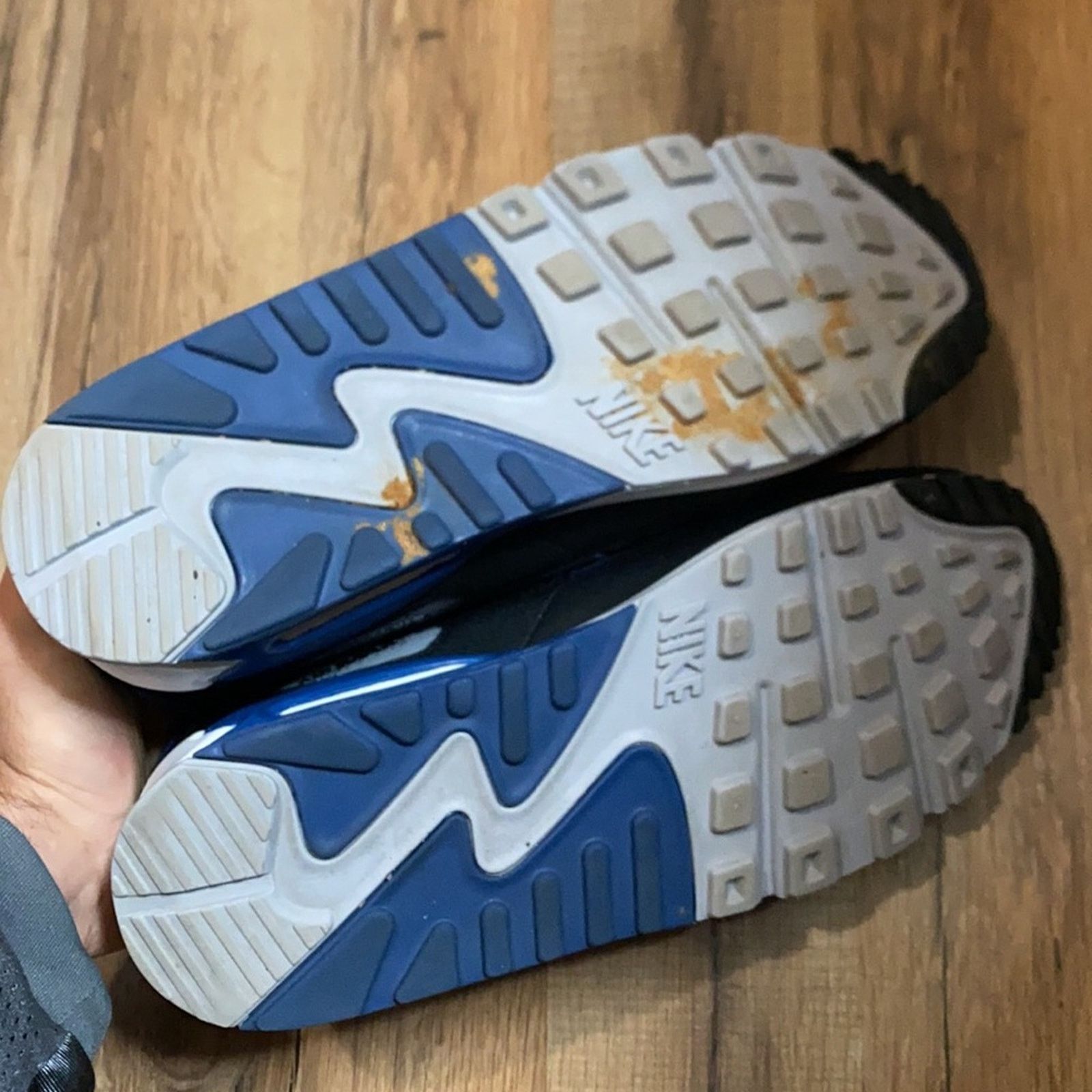 Nike Nike Air Max 90 Atlantic Blue Volt Size US 9.5 / EU 42-43 - 6 Thumbnail