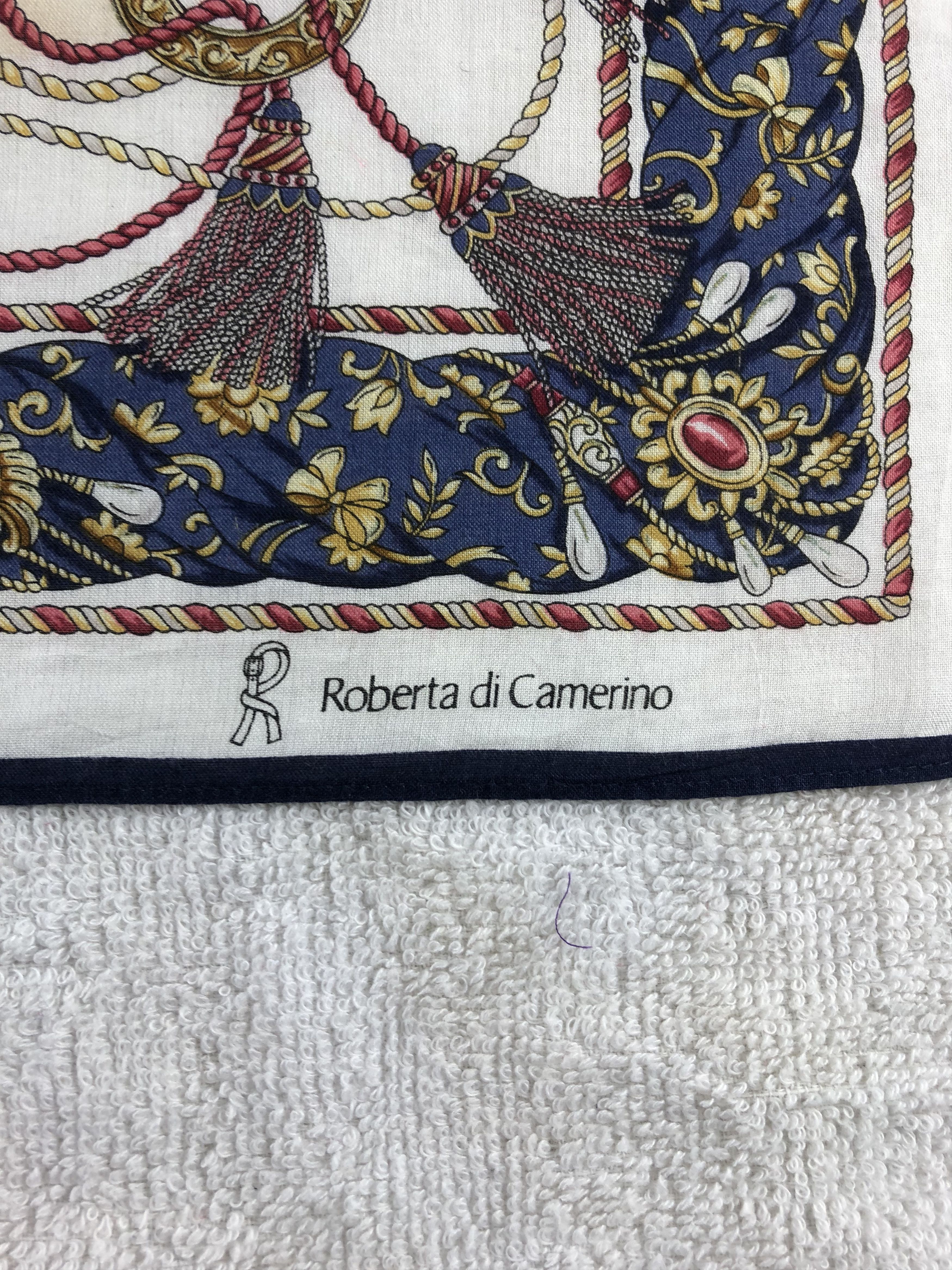 Roberta di Camerino × Vintage Roberta Di Camerino Handkerchief / Bandana / Neckerchief Size ONE SIZE - 5 Thumbnail