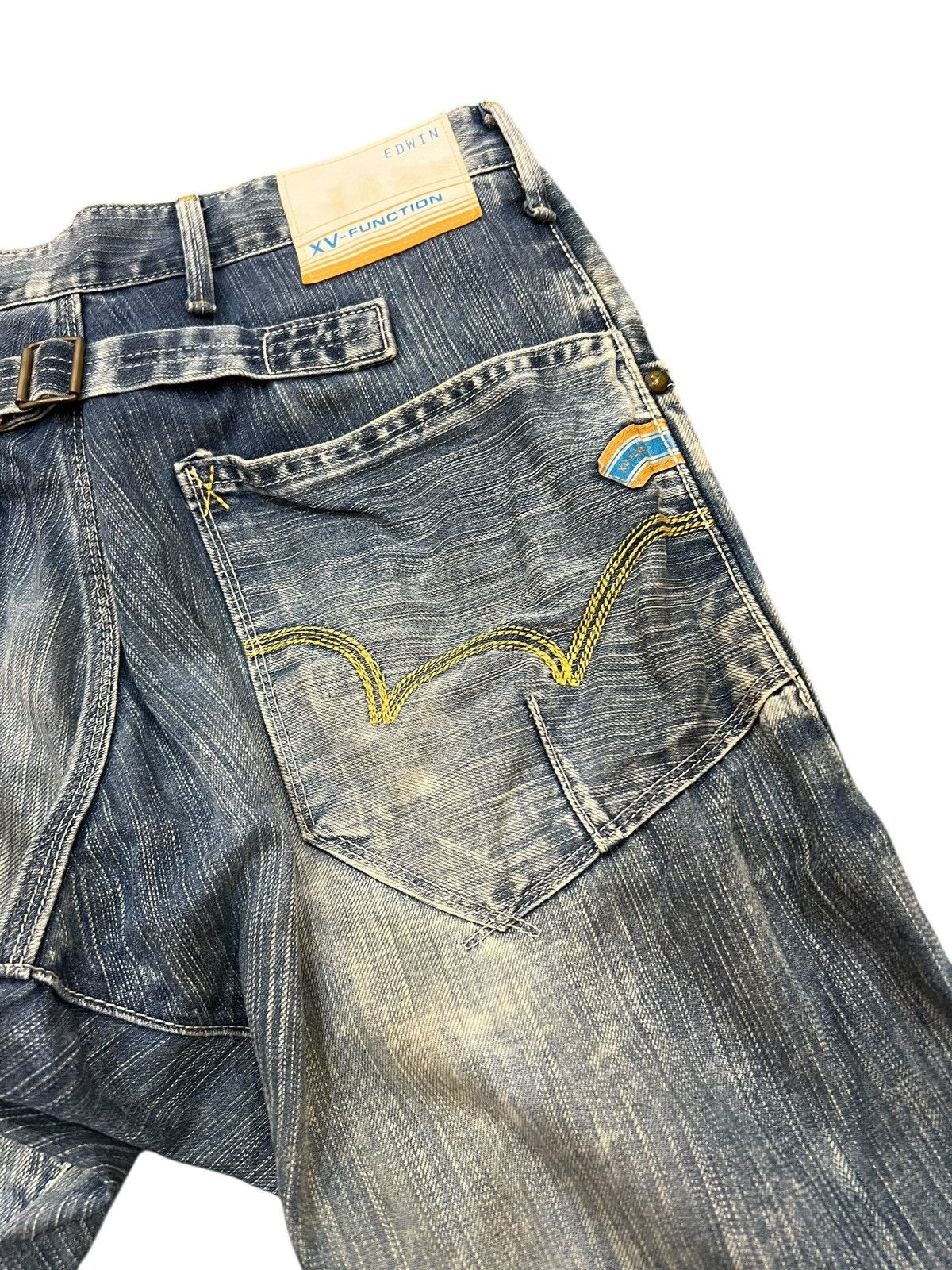 Edwin 💥Flare💥Edwin XV-Function Backle Back Faded Jean Size US 29 - 11 Thumbnail