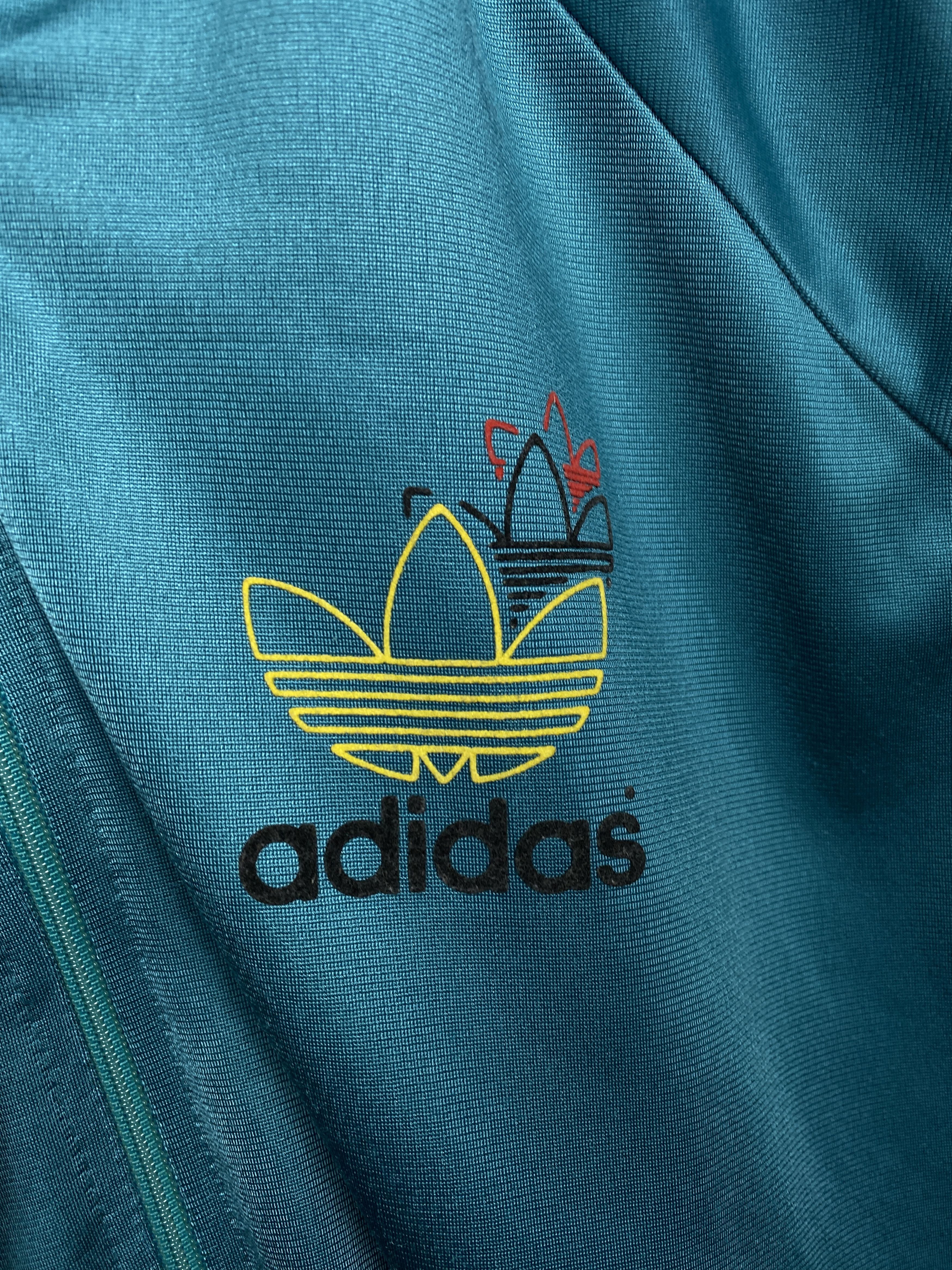 Adidas Adidas 90s Vintage Mens Track Top Jacket Size US XL / EU 56 / 4 - 3 Thumbnail