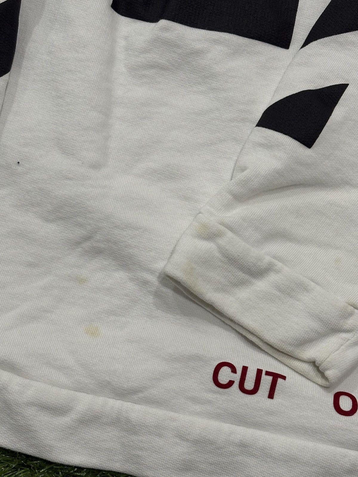Off-White OFF WHITE CUT OFF CARAVAGGIO PULLOVER HOODIE Size US S / EU 44-46 / 1 - 3 Thumbnail
