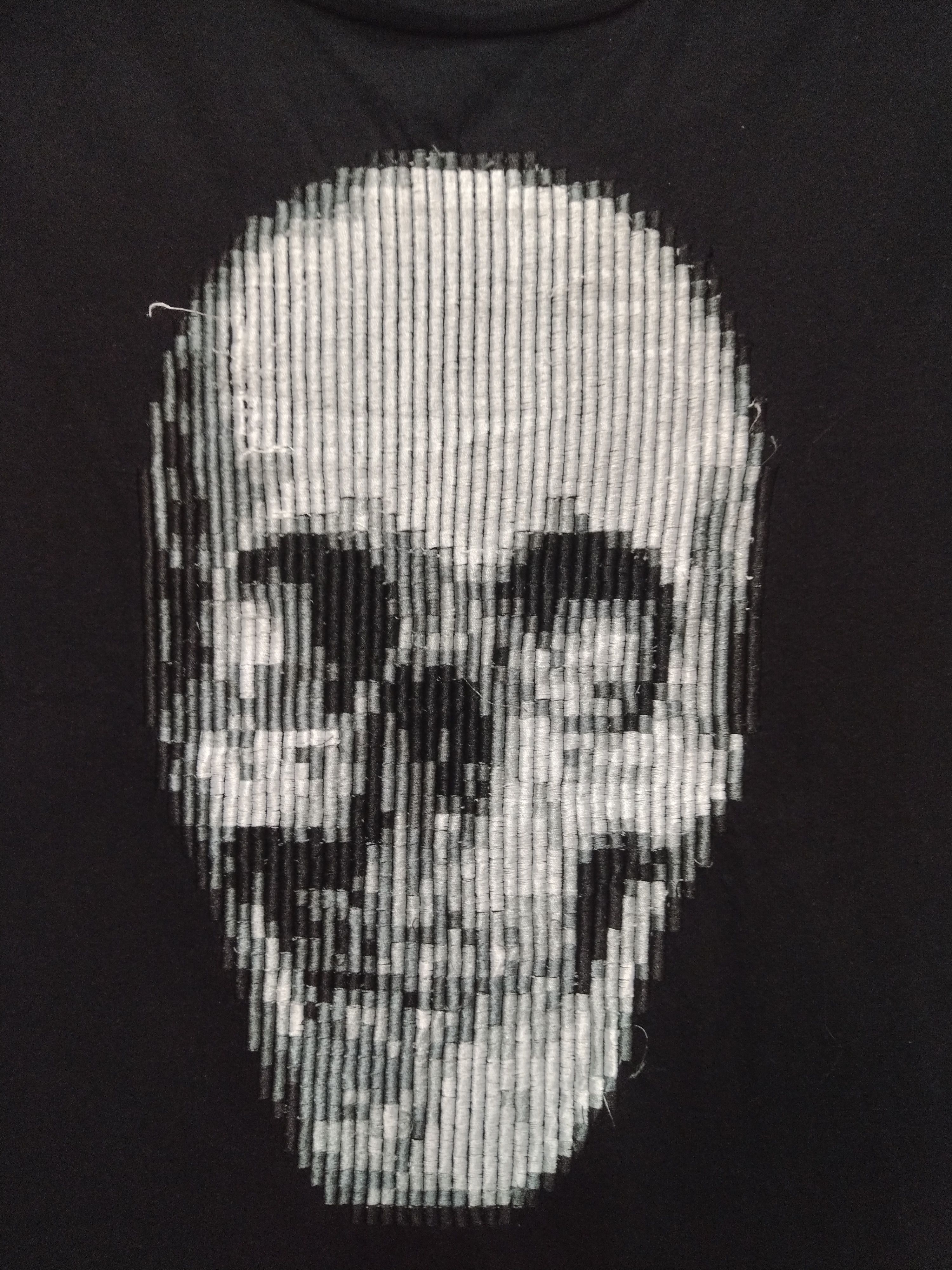 If Six Was Nine × Zara Awesome zara man TShirt 3D Skulls Logo distressed design Size US S / EU 44-46 / 1 - 7 Thumbnail
