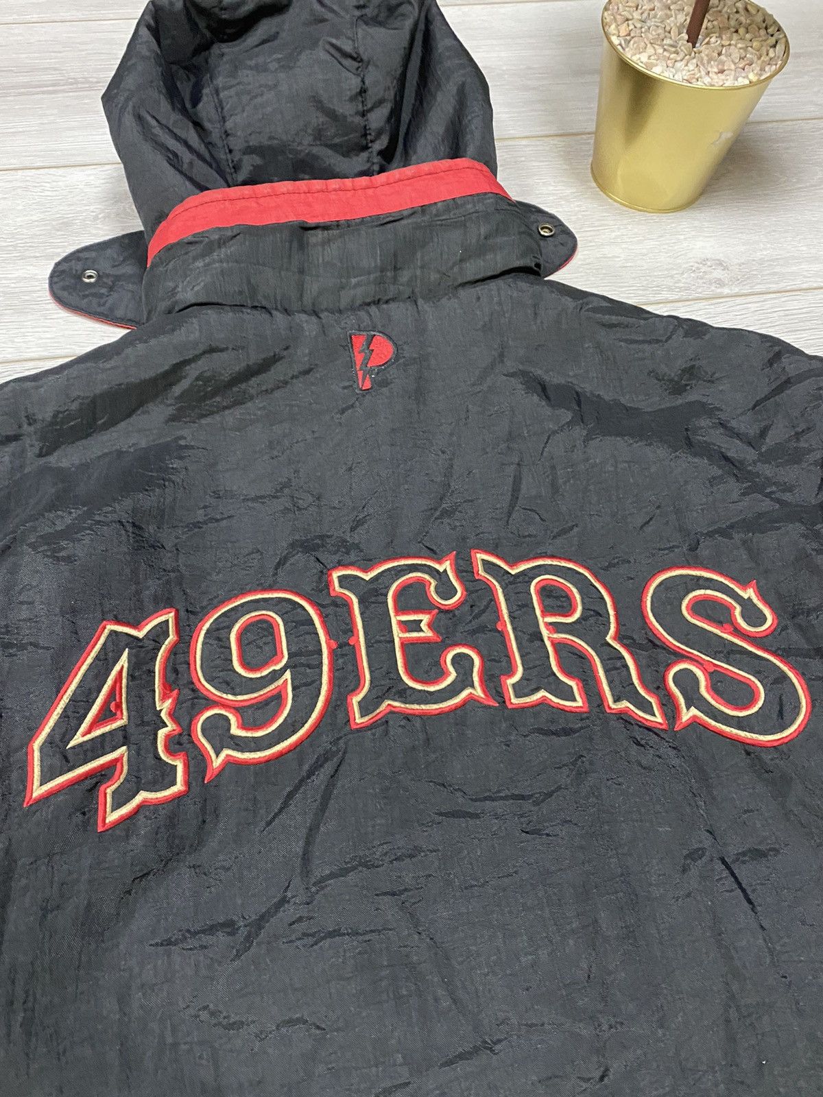 NFL San Francisco 49ers reversible Pro Player Bomber Jacket Size US XL / EU 56 / 4 - 12 Thumbnail