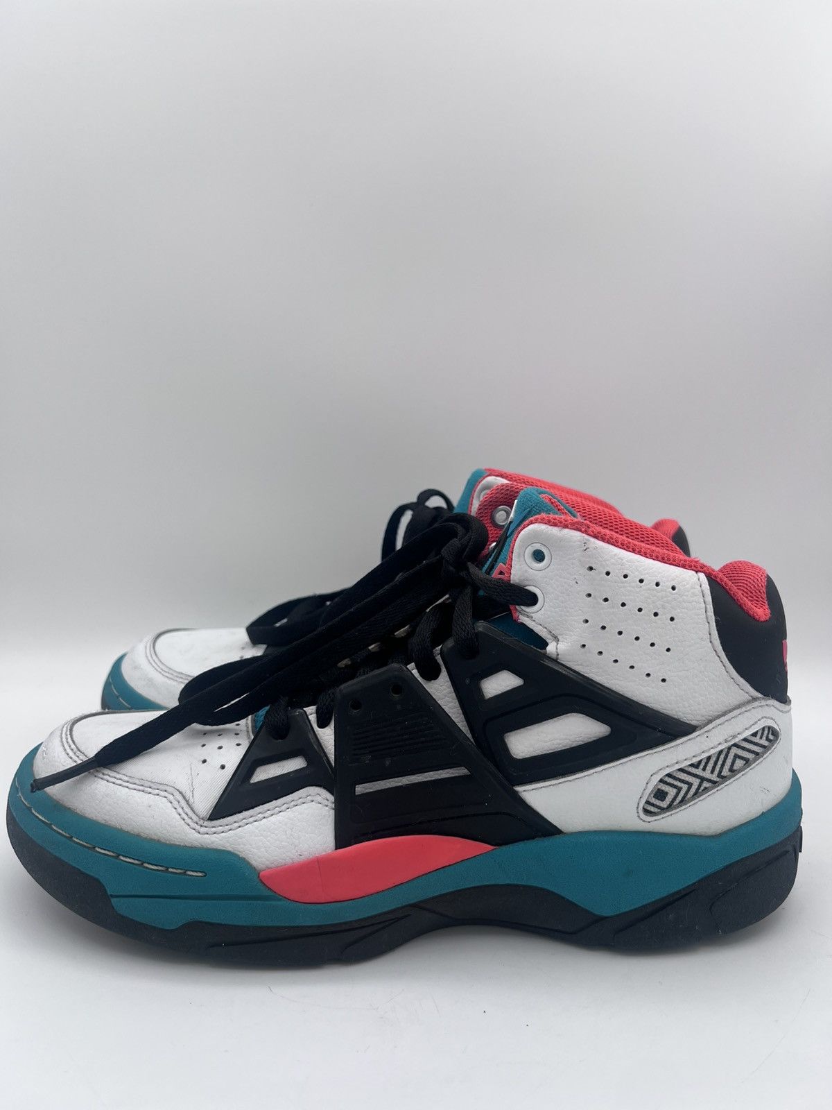 Other Adidas Mutumbo 2 Size 8.5 Mens White Teal Orange Size US 8.5 / EU 41-42 - 3 Thumbnail