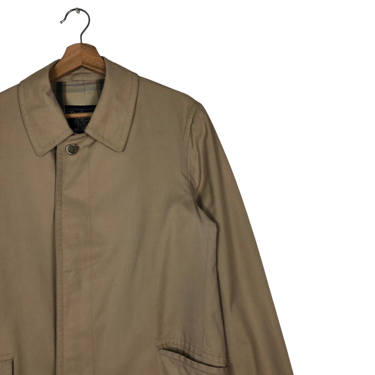 Burberry 🔥Vintage Burberrys London England Long Jacket Nova Check Size US M / EU 48-50 / 2 - 6 Thumbnail