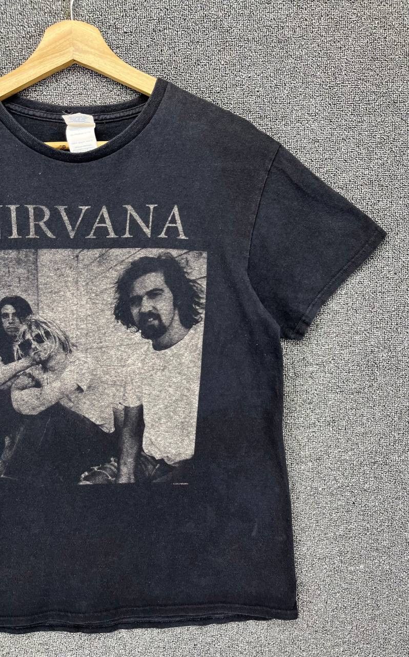 Band Tees Vintage Nirvana Line Up Punk Rock Band Tees T Shirts Size US M / EU 48-50 / 2 - 4 Thumbnail