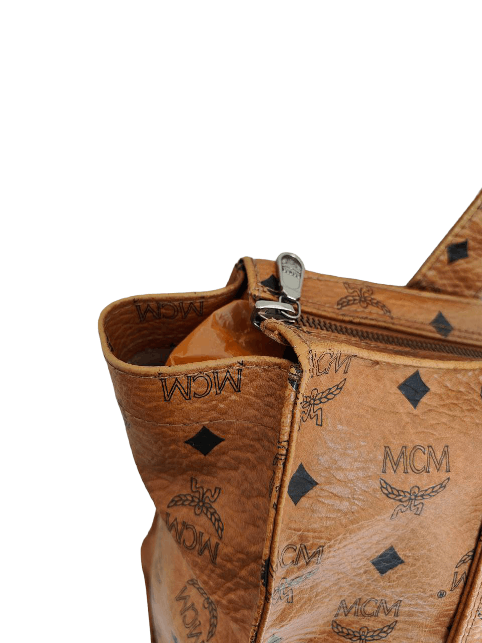 MCM MCM Leather Carry Bag Size ONE SIZE - 3 Thumbnail