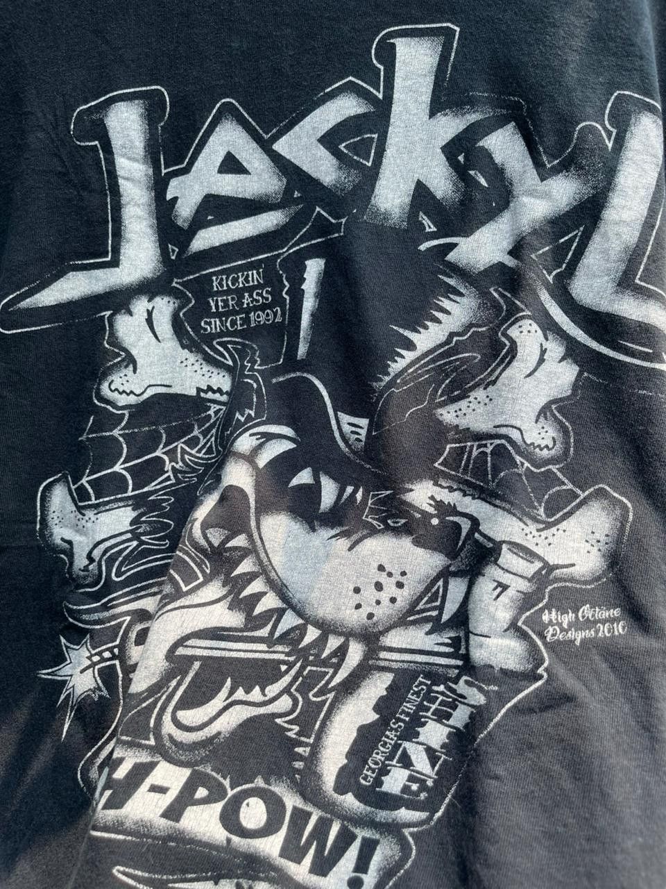 Band Tees × Gildan × Vintage vintage jackyl puh-pow graphic 2010 tee tshirt Size US XL / EU 56 / 4 - 3 Thumbnail