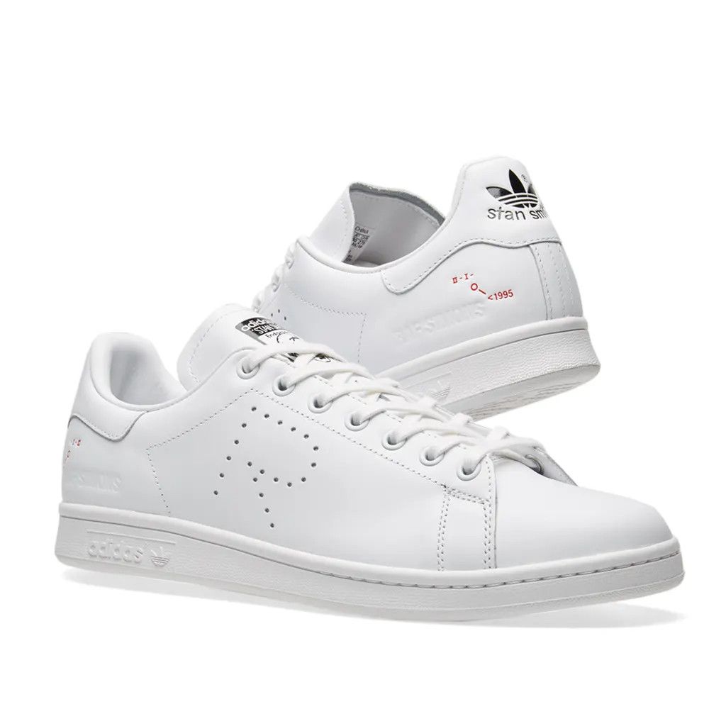 Adidas × Raf Simons 💚 2018 Raf Simons x Adidas Stan Smith Core White US 10 NEW Size US 10 / EU 43 - 3 Thumbnail