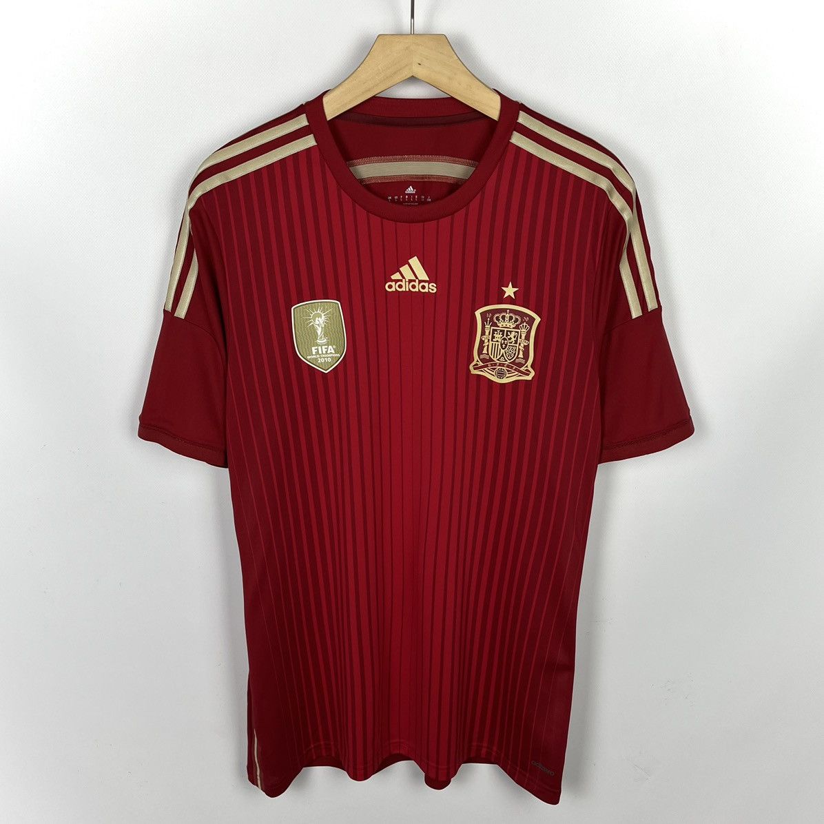 Adidas Spain Home Football Soccer Jersey T Shirt 2014 / 2015