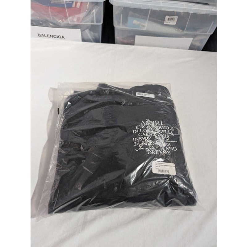 Amiri o1rshd1 Q:3 / Precious Memories Hoodie in Black Size US L / EU 52-54 / 3 - 21 Thumbnail
