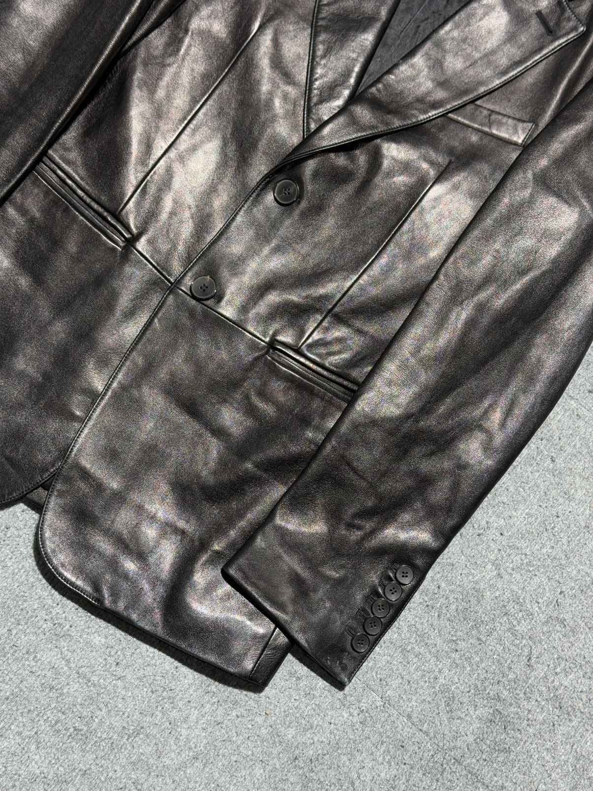 Gucci × Tom Ford Gucci By Tom Ford Lamb Leather Jacket Size US M / EU 48-50 / 2 - 5 Thumbnail