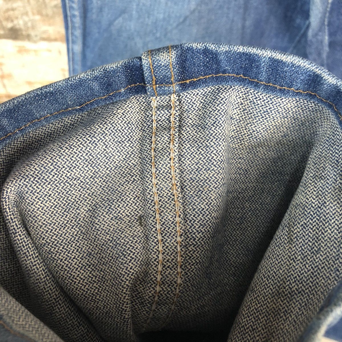 Vintage × Wrangler DL Wrangler Vintage faded Blue Denim Pants #C200 Size US 30 / EU 46 - 9 Thumbnail