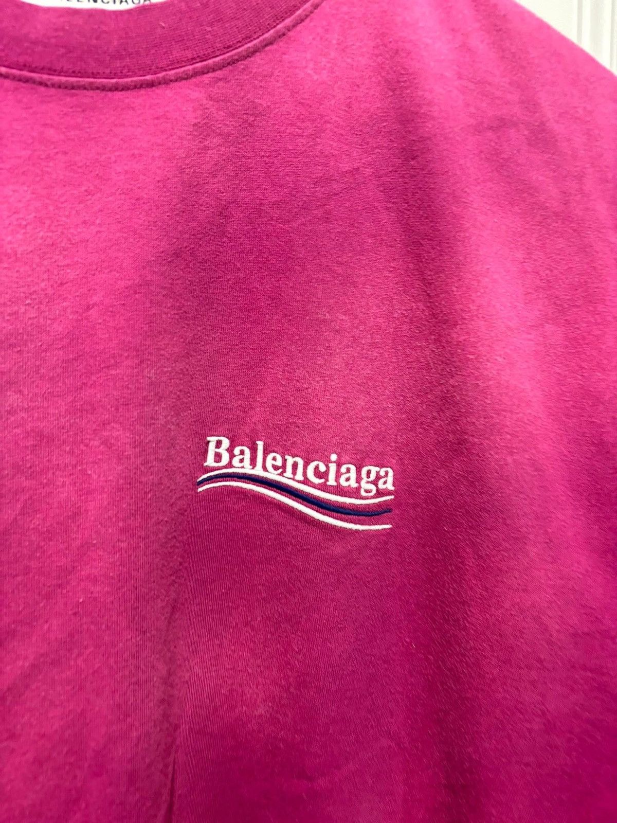 Balenciaga Logo tee Size US M / EU 48-50 / 2 - 2 Thumbnail