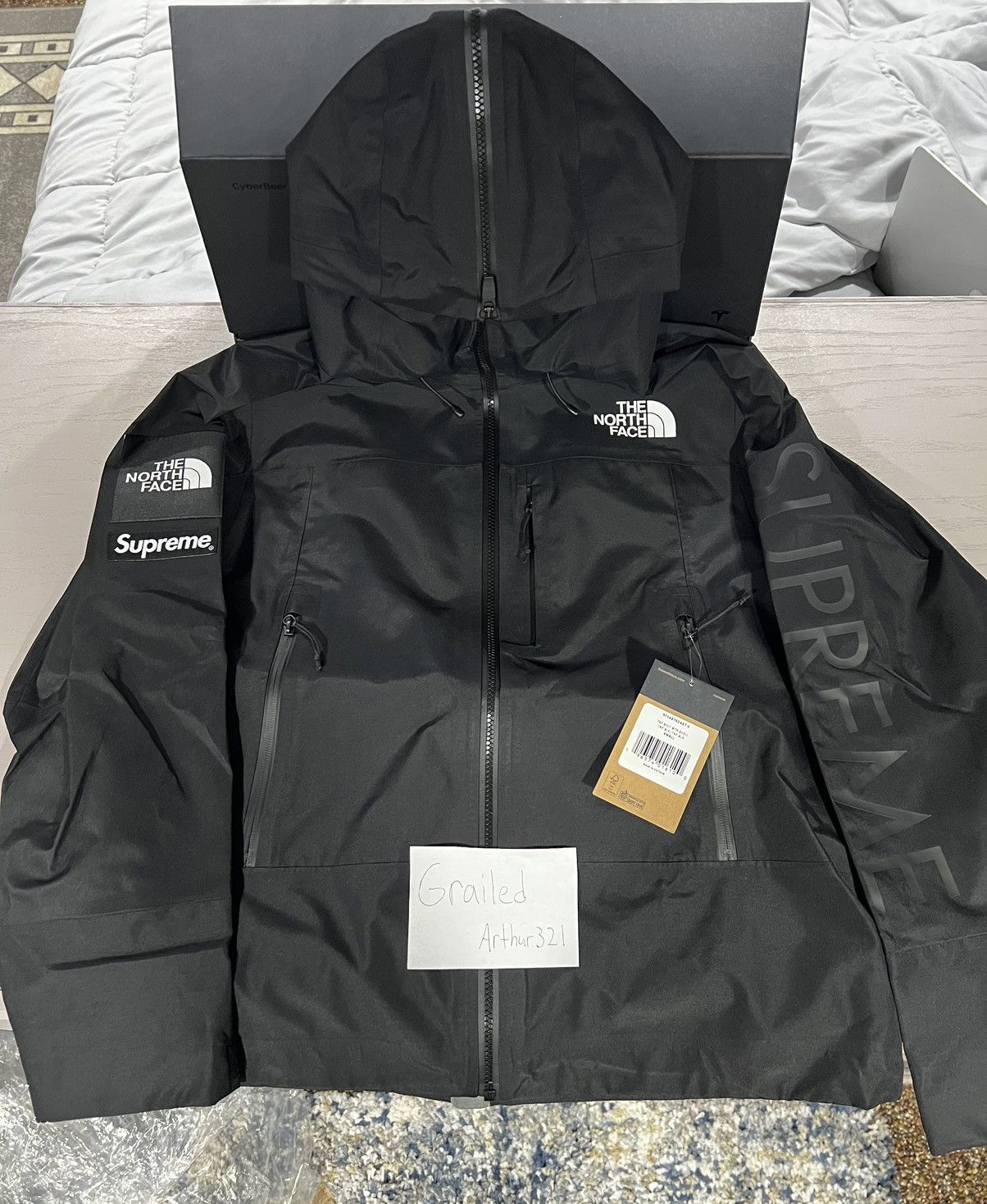 Supreme Supreme The North Face Split Taped Seam Shell Jacket | Grailed