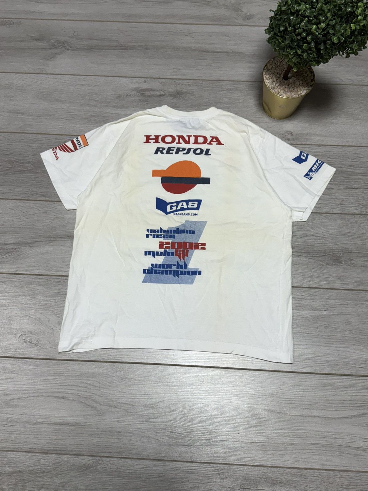 Honda Honda Repsol Gas 2002 vintage Valentino Rossi Size US M / EU 48-50 / 2 - 8 Thumbnail