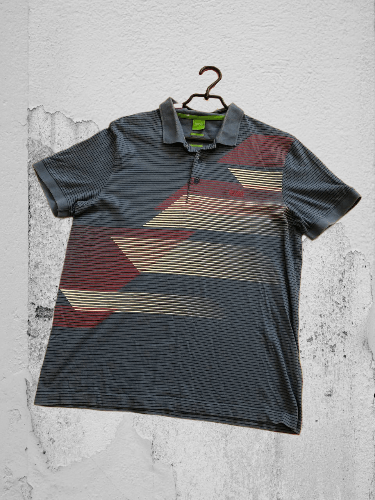 Hugo Boss Hugo Boss Polo Size US L / EU 52-54 / 3 - 1 Thumbnail