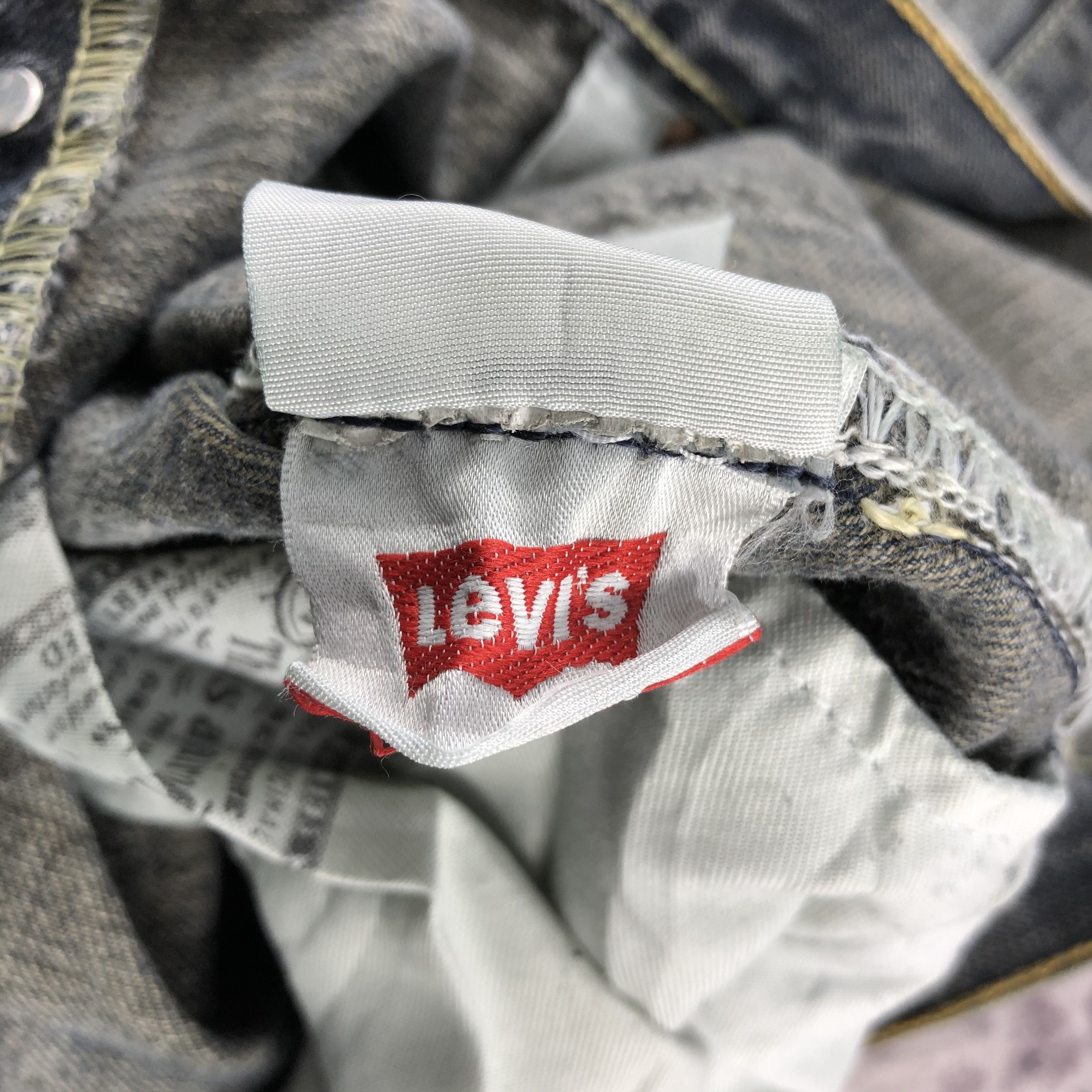 Levi's × Vintage Vintage Levis 501 Black Jeans-JM2352 Size US 41 - 13 Thumbnail