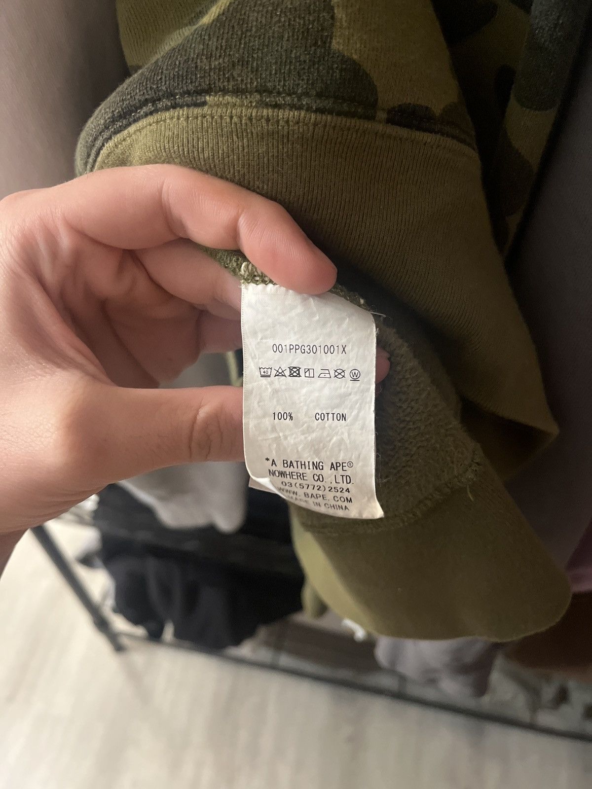 Bape 1st Camo 2nd Ape Pullover Hoodie Size US L / EU 52-54 / 3 - 7 Thumbnail