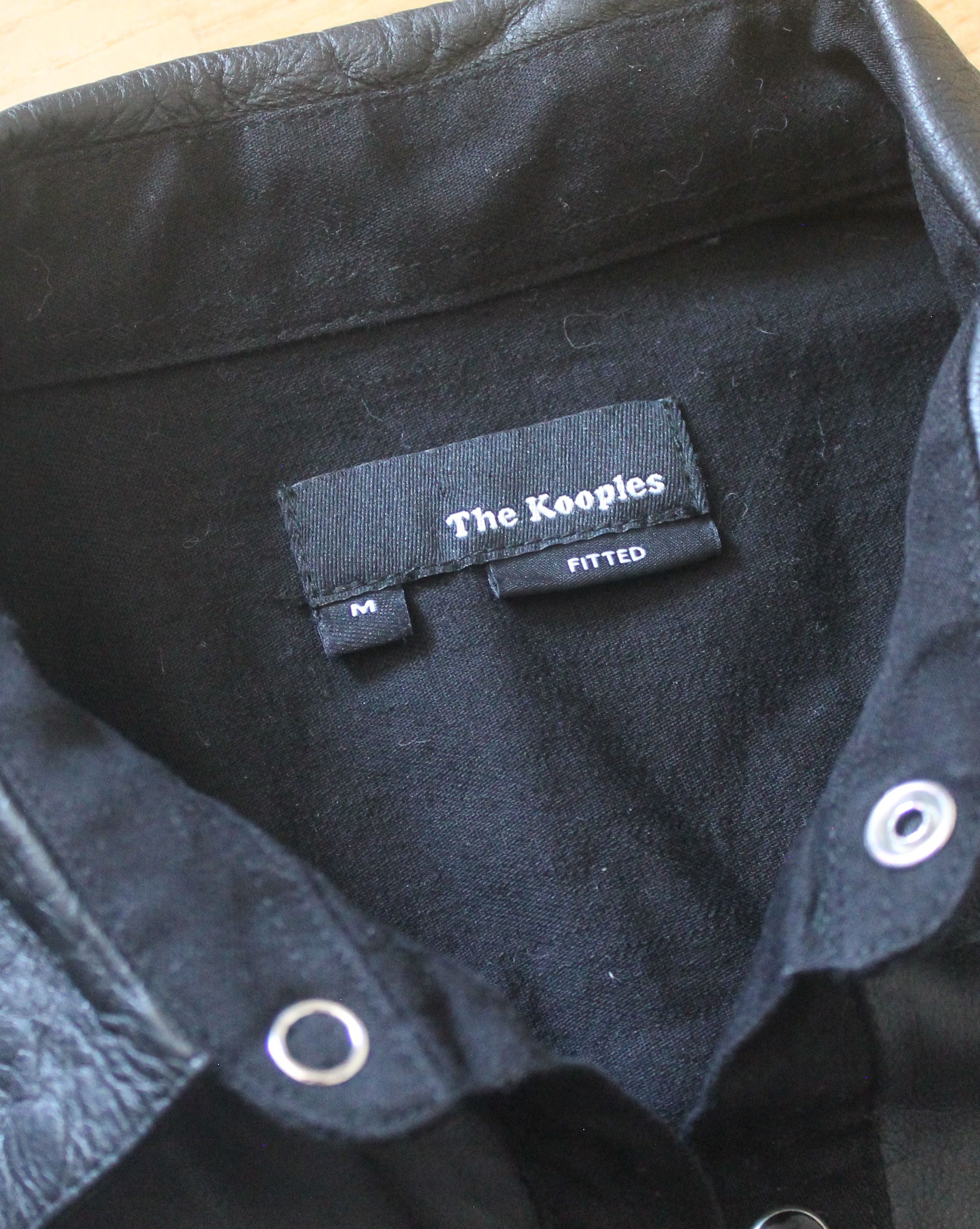 The Kooples The Kooples Black Lambskin Shirt Size US M / EU 48-50 / 2 - 7 Thumbnail
