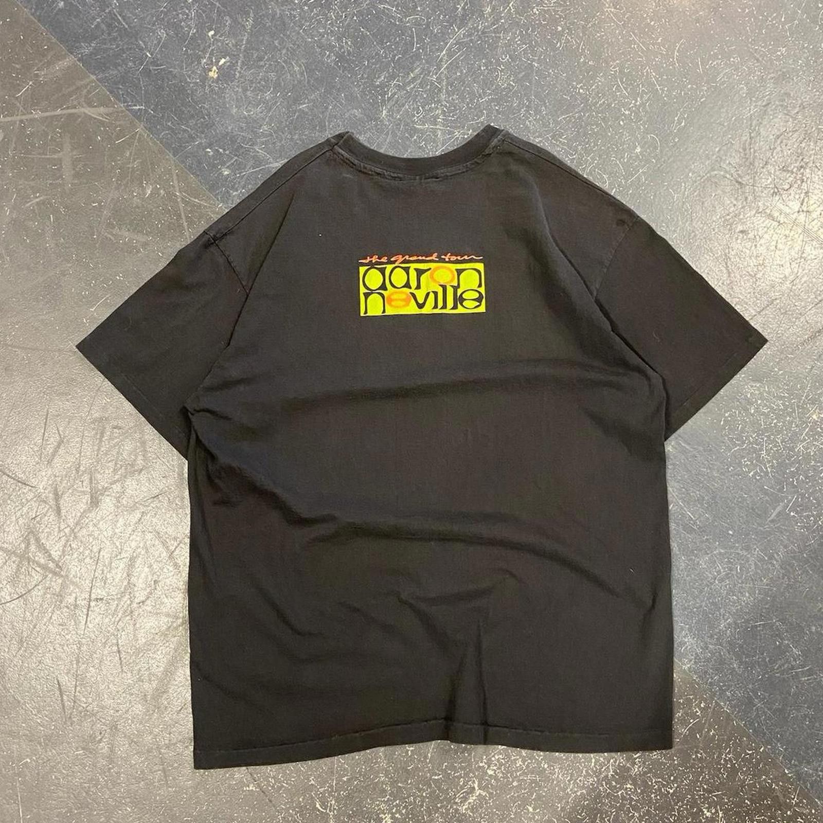 Band Tees 1993 Aaron Neville Tour Tee Size US XL / EU 56 / 4 - 6 Thumbnail