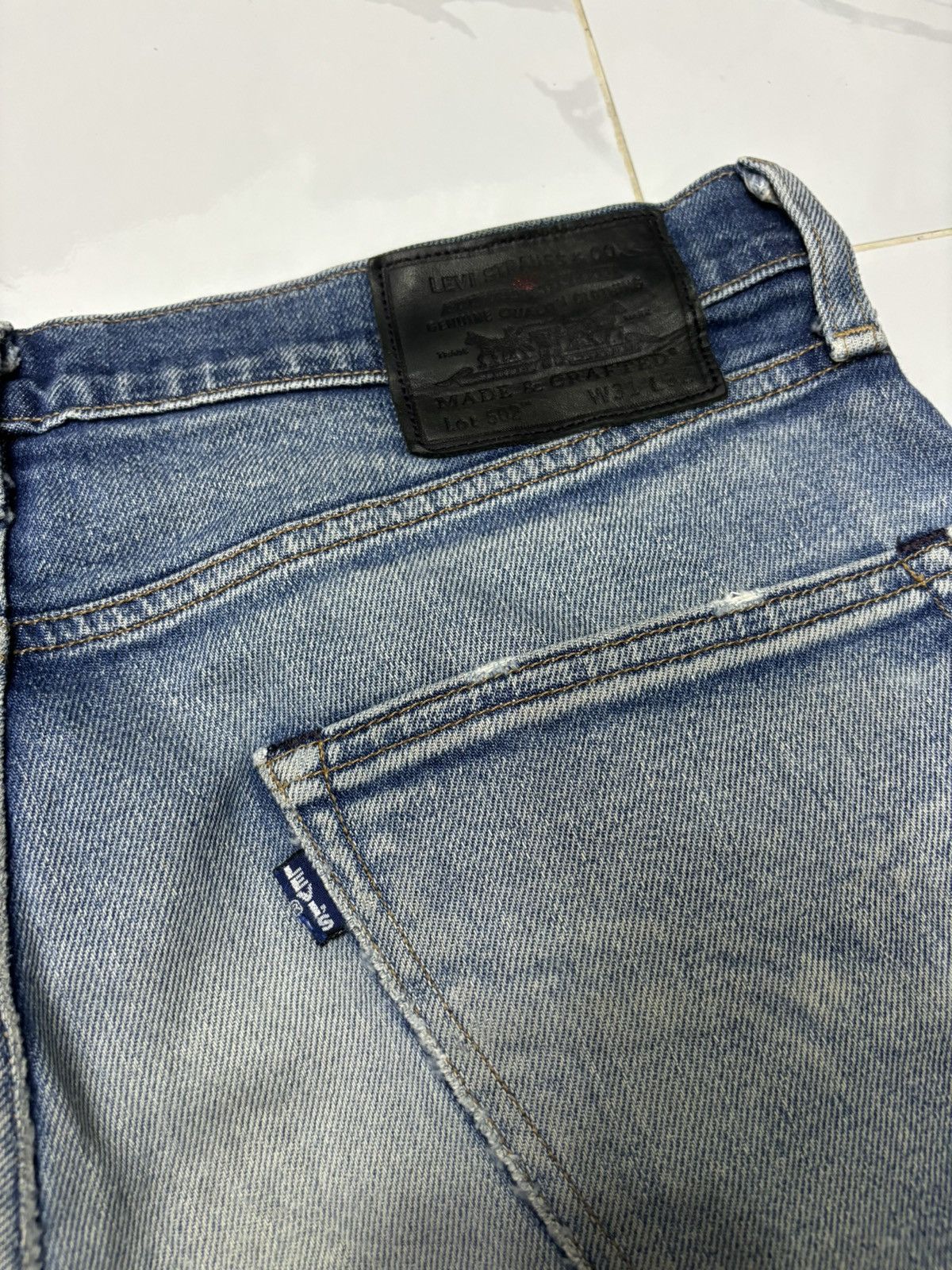 Levi's Made & Crafted LEVIS MADE & CRAFTED SELVEDGE DENIM JEANS 502 Size US 32 / EU 48 - 15 Thumbnail