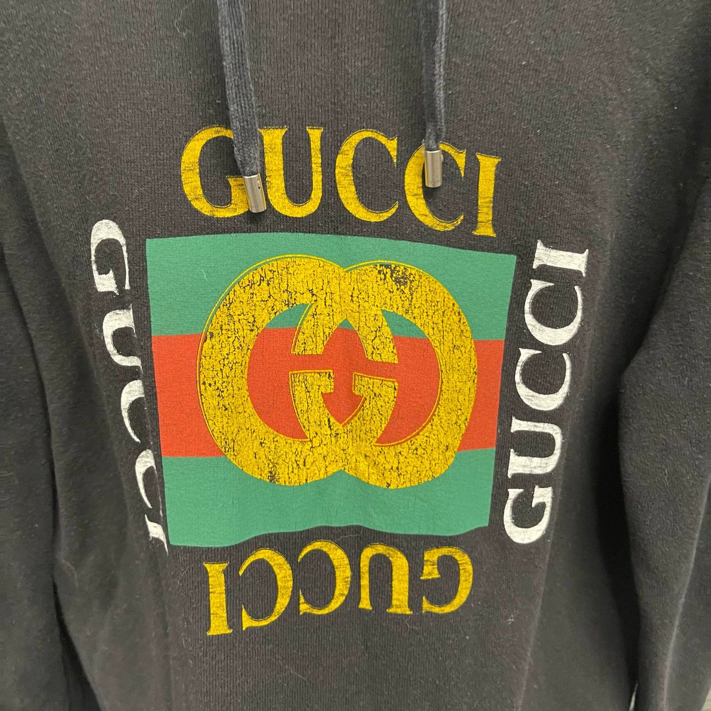 Gucci Gucci flag logo hoodie S 99 new Size US S / EU 44-46 / 1 - 4 Thumbnail