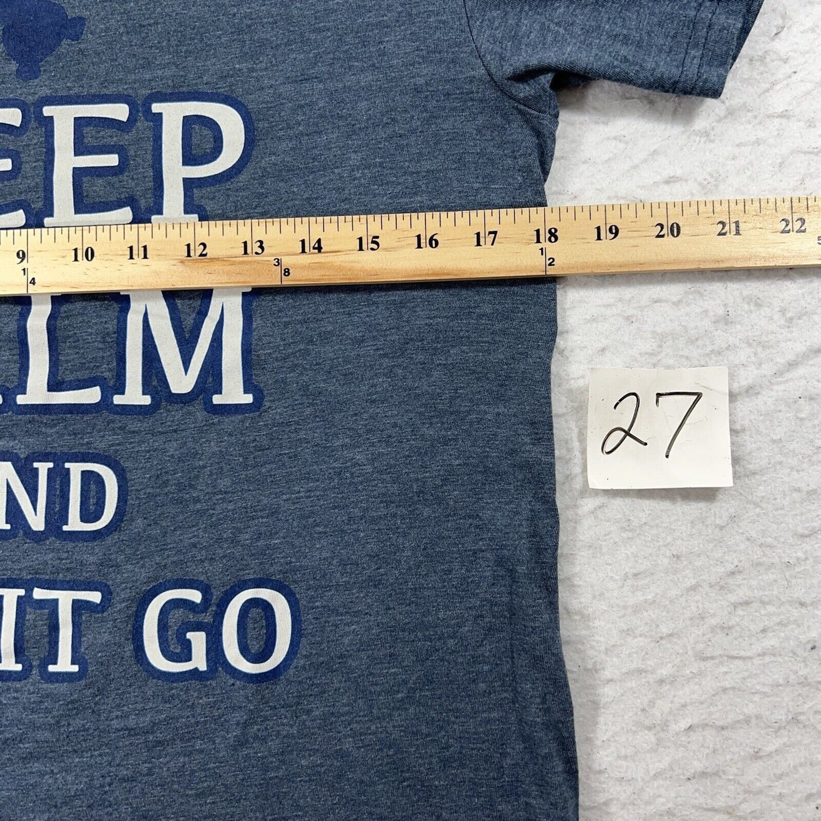 Disney Disney Frozen Small Keep Calm Let It Go Graphic T Shirt Size US S / EU 44-46 / 1 - 7 Thumbnail