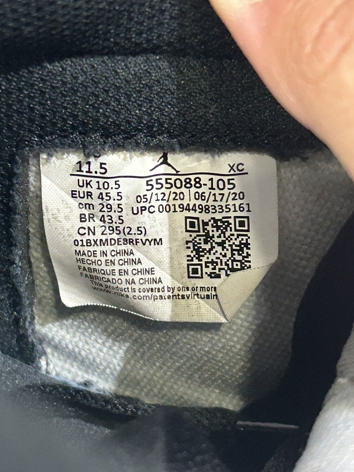 Jordan Brand Jordan 1 dark mocha 2020 Size US 11.5 / EU 44-45 - 10 Thumbnail