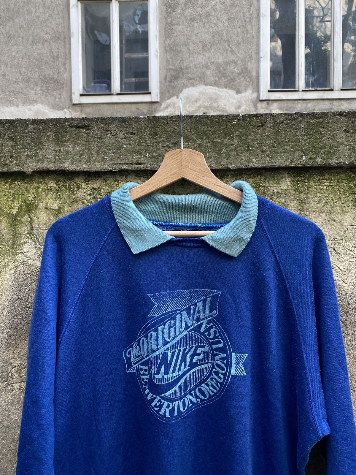 Nike × Vintage Vintage Nike 80s Sweatshirt Size US M / EU 48-50 / 2 - 2 Thumbnail