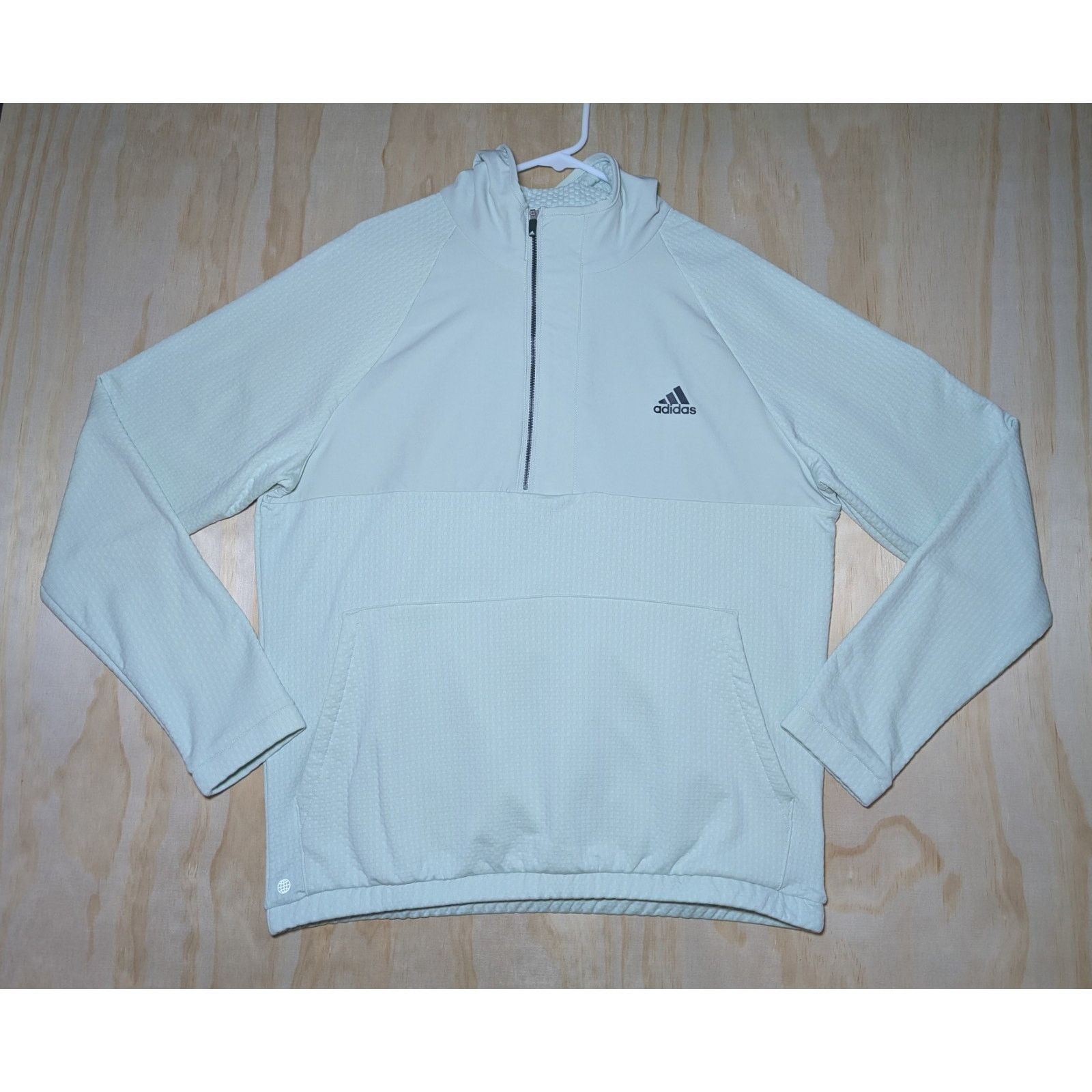 Adidas Adidas Men's Large WM Phoenix Open Golf 1/4 Zip Hoodie Size US L / EU 52-54 / 3 - 2 Thumbnail