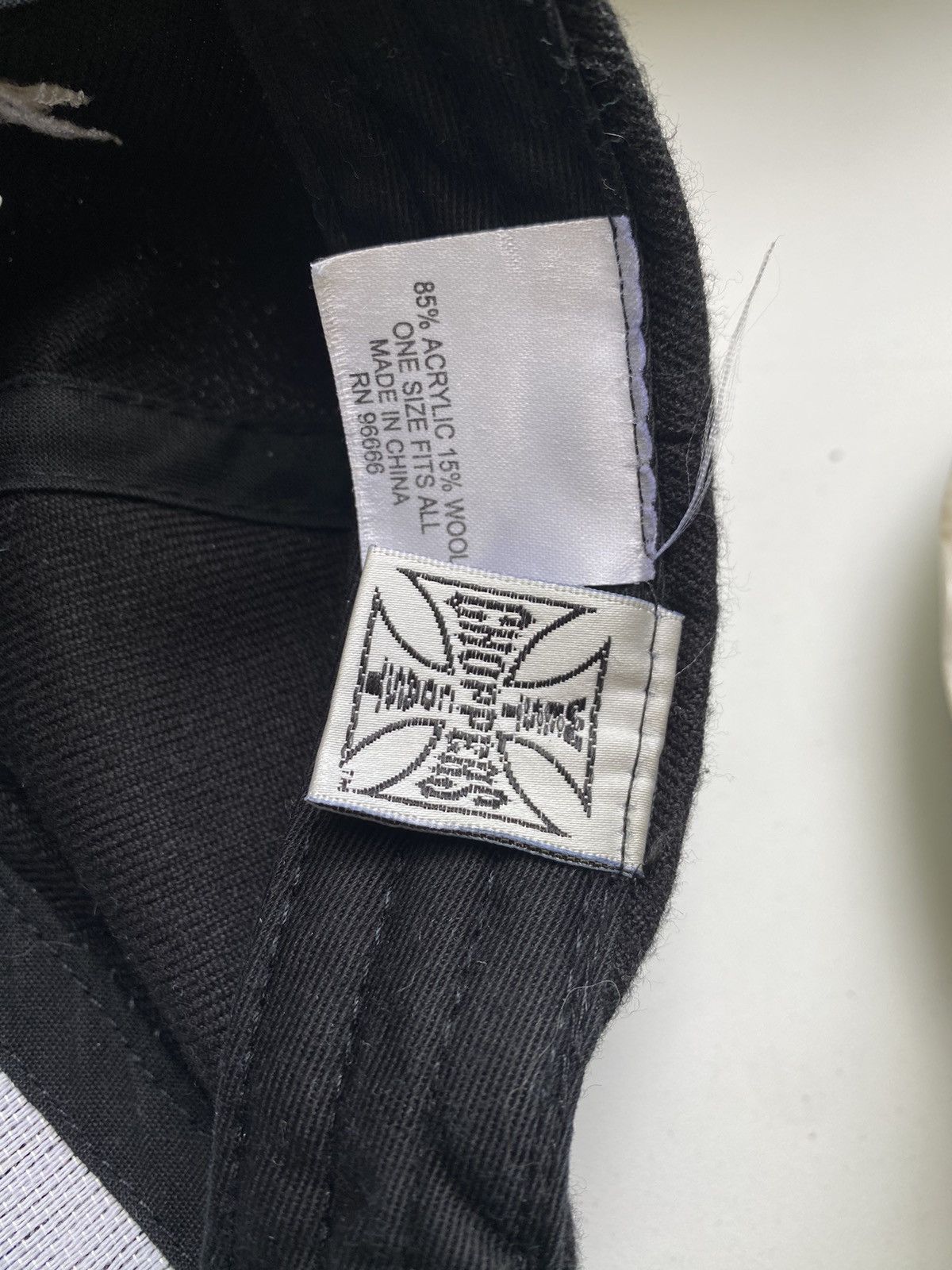 Vintage × West Coast Choppers West Coast Choppers Hat Cap Black Vintage Size ONE SIZE - 4 Thumbnail