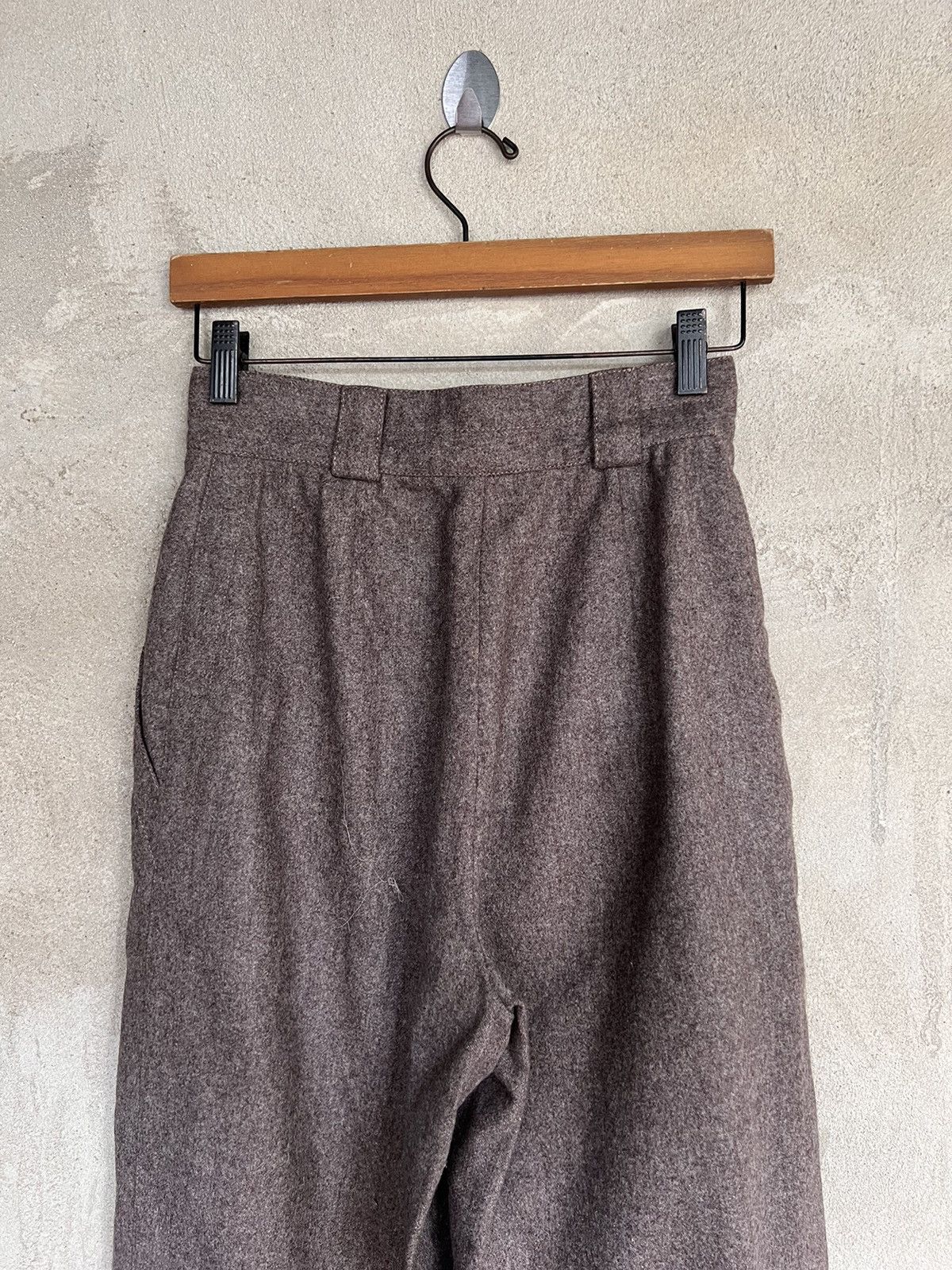 Versace Gianni Versace Baggy Wool Pant Size 26" / US 2 / IT 38 - 6 Thumbnail