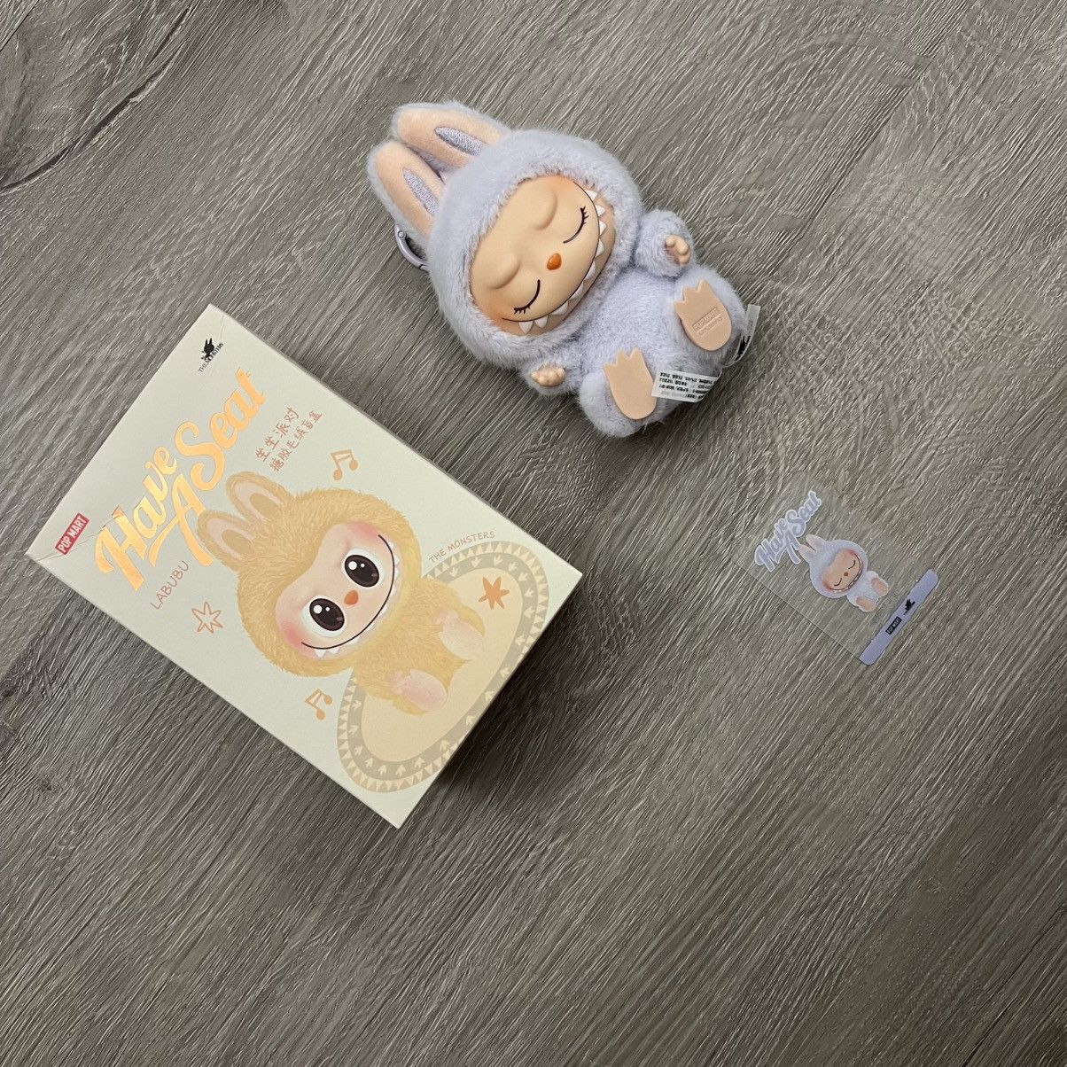 POP MART Labubu Baba Have A Seat Monster | Grailed
