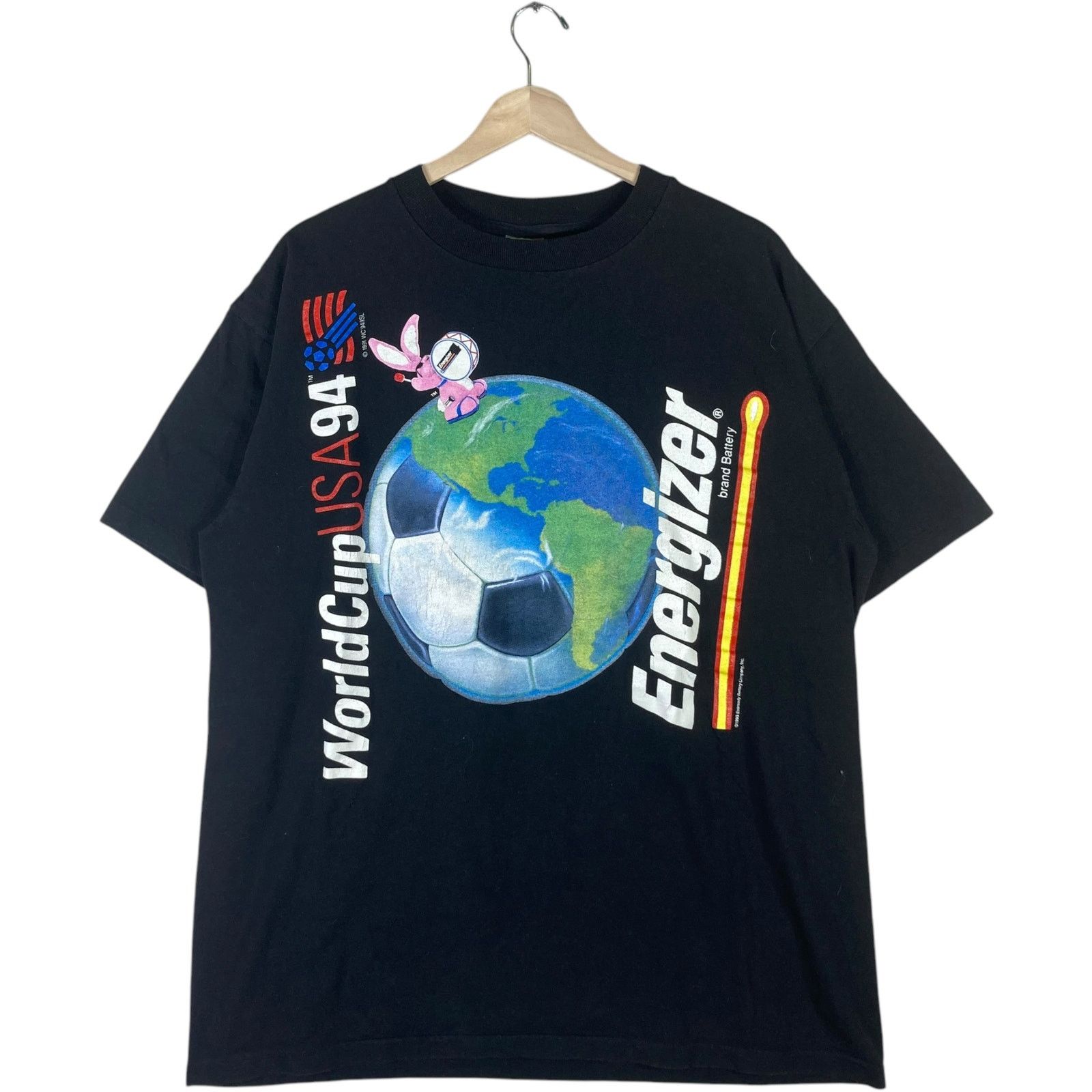 Vintage Vintage Energizer Bunny World Cup USA Tee Men's XL 1994 Size US XL / EU 56 / 4 - 1 Thumbnail