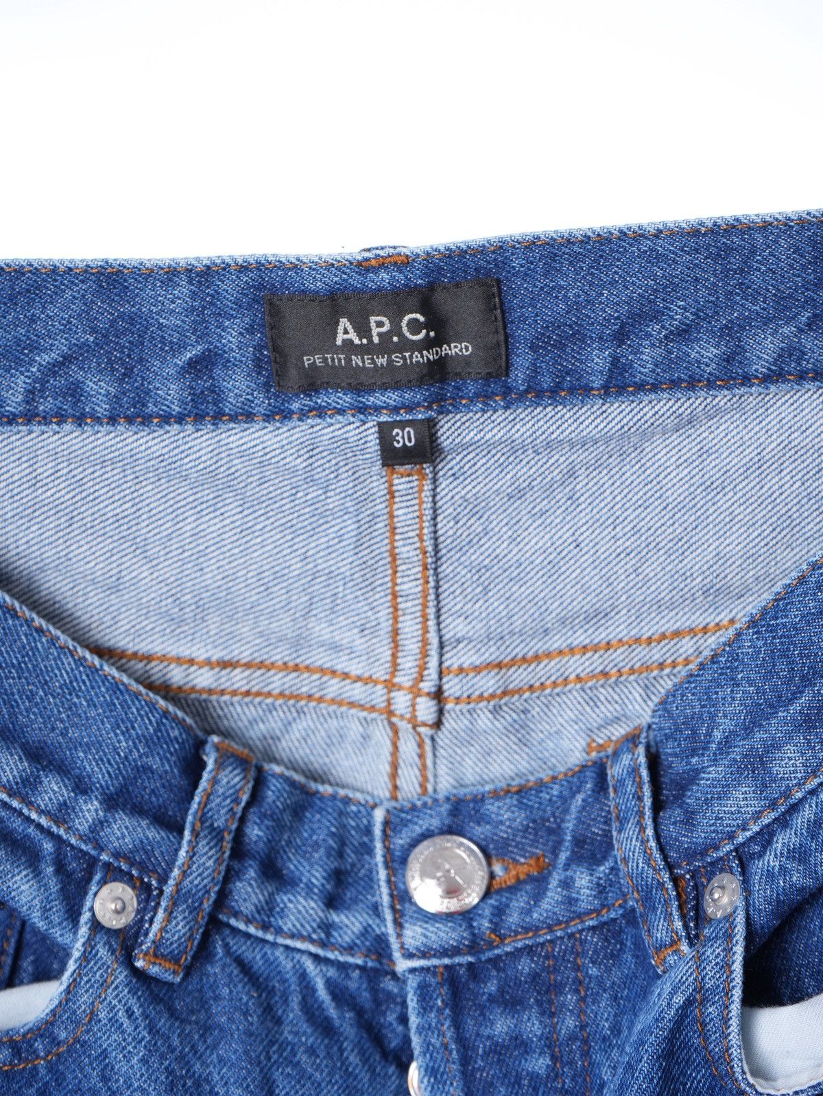 A.P.C. A.P.C Petit Standard Jeans Cropped sz 30 Size US 30 / EU 46 - 4 Thumbnail
