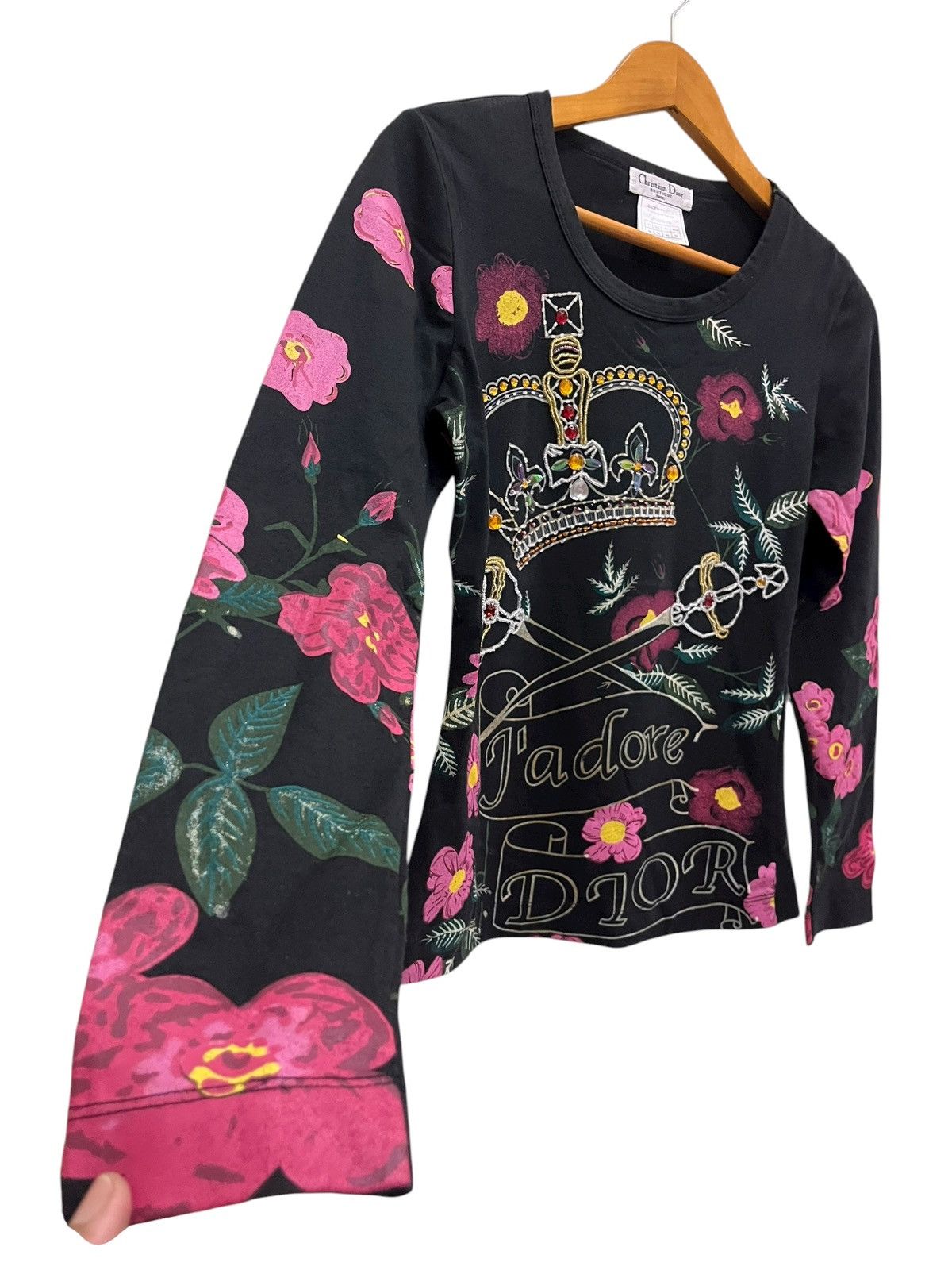 Christian Dior Monsieur Vintage Christian Dior Fullprint Shirt Size M / US 6-8 / IT 42-44 - 3 Thumbnail
