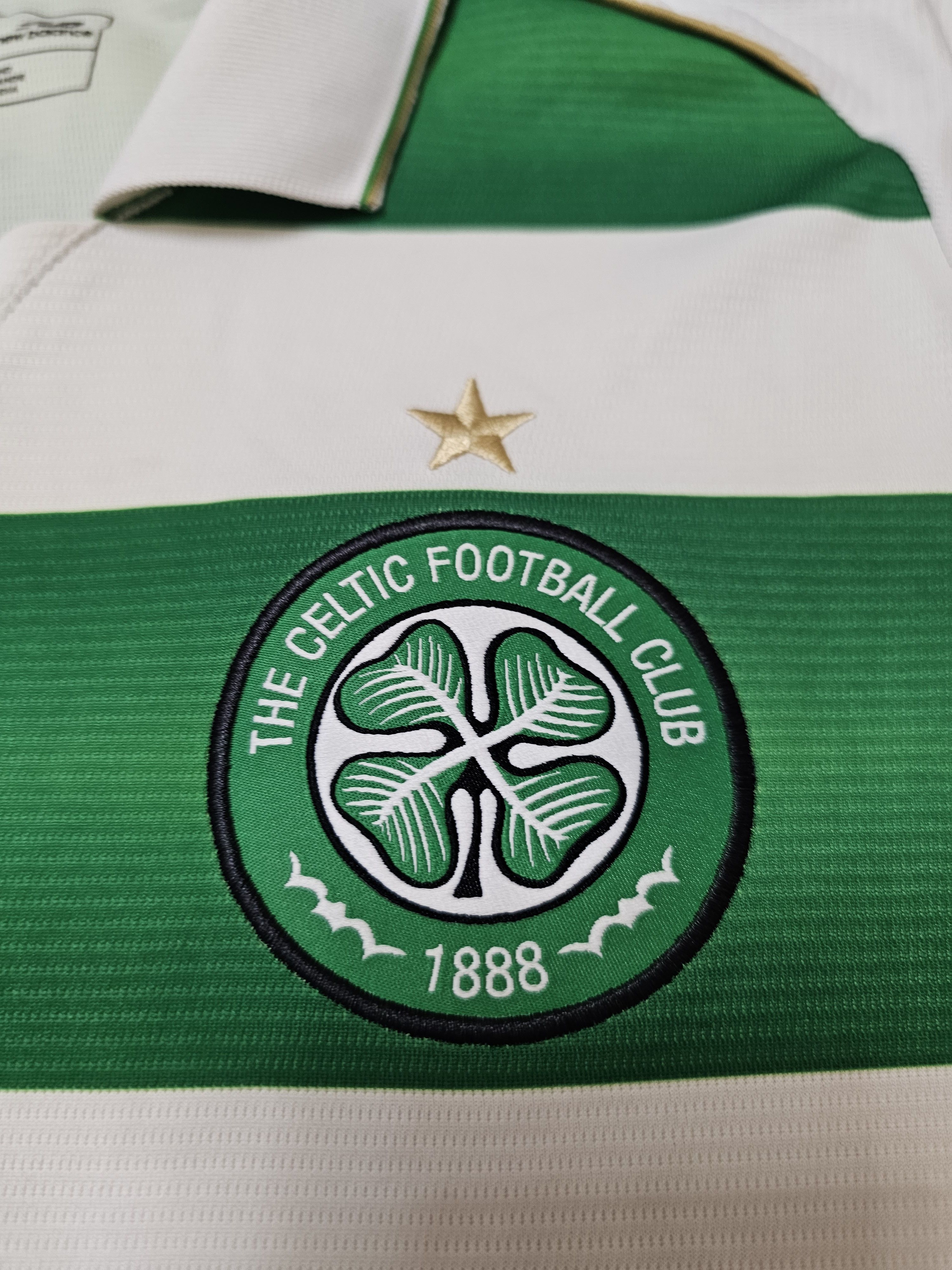 New Balance CELTIC 2016 2017 HOME FOOTBALL SHIRT SOCCER JERSEY Size US L / EU 52-54 / 3 - 4 Thumbnail