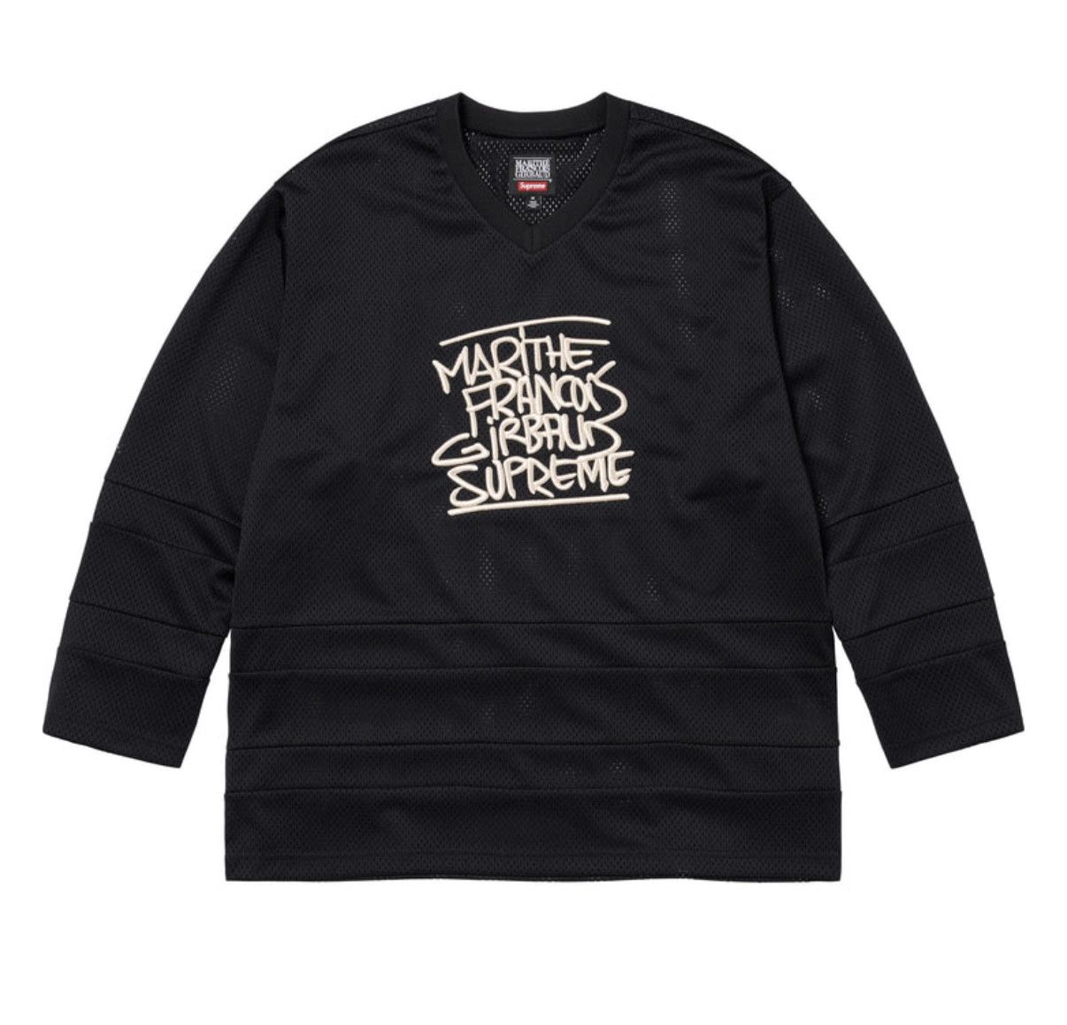 Supreme Marithé François Girbaud Hockey Jersey Black XL