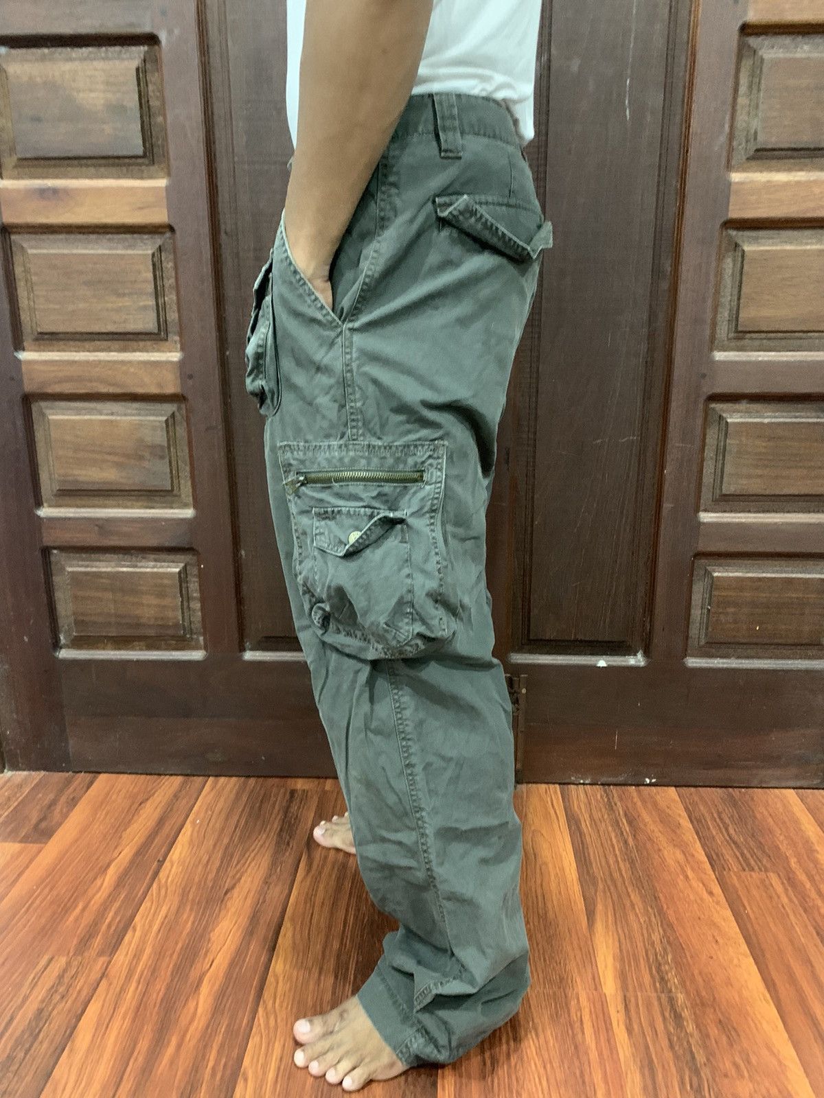 Japanese Brand Hendrix Multipocket Cargo Pants Size US 32 / EU 48 - 18 Thumbnail