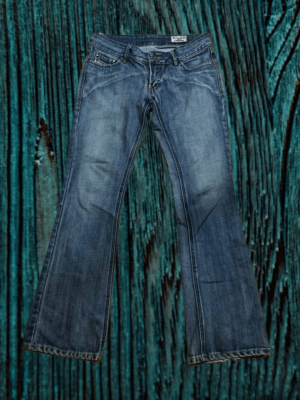 Diesel Diesel CARDIEL Jeans Dark Blue Regular Straight flared jeans Size 32" / US 10 / IT 46 - 1 Thumbnail