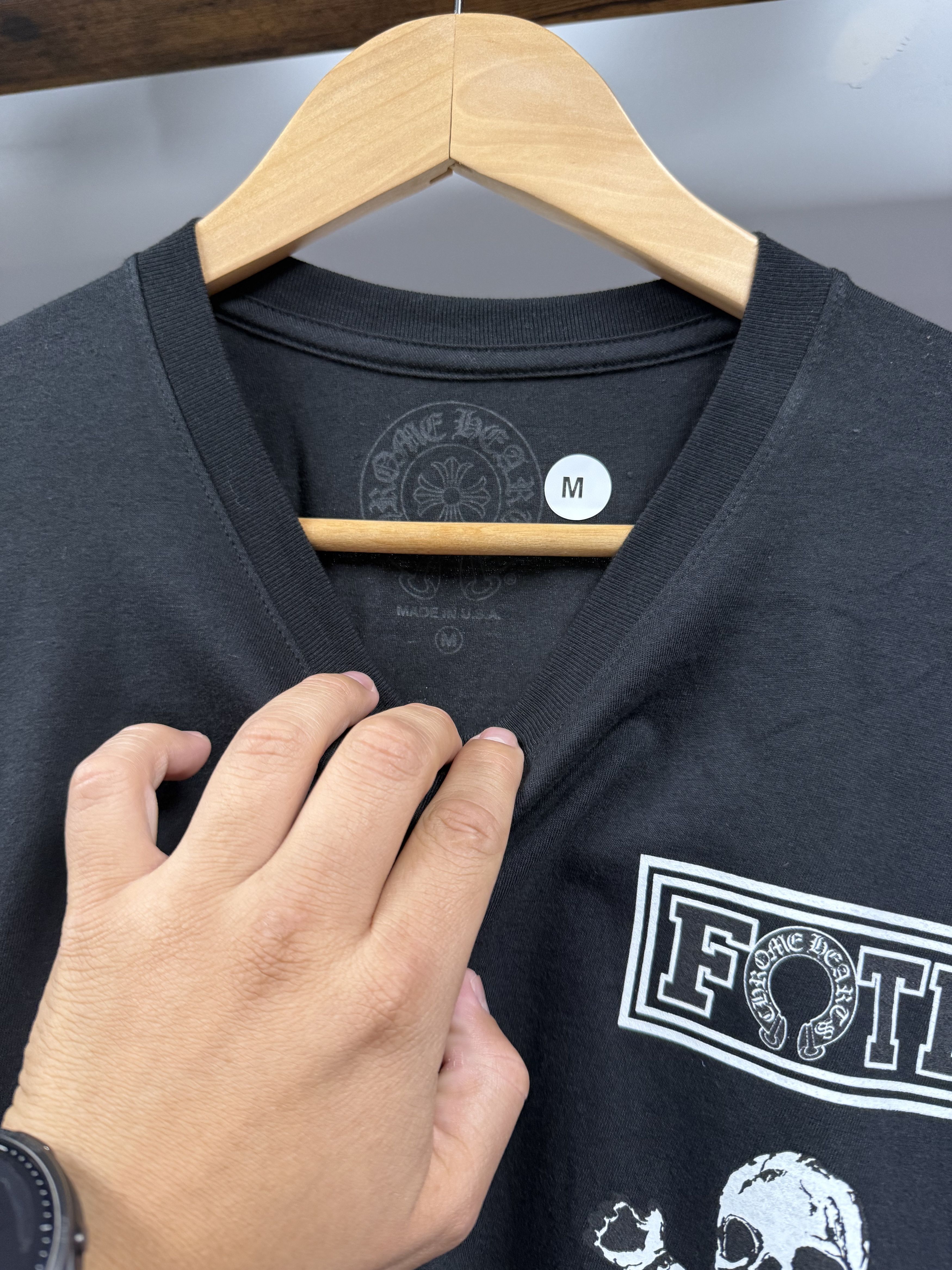 Chrome Hearts Chrome Hearts "Foti" Short Sleeve - M Size US M / EU 48-50 / 2 - 5 Thumbnail