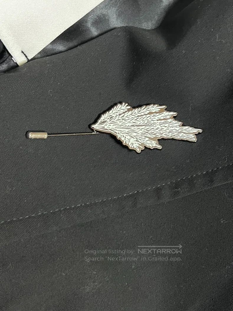 Song For The Mute SONG FOR THE MUTE Sticker-hanging coat Size 52S - 3 Thumbnail