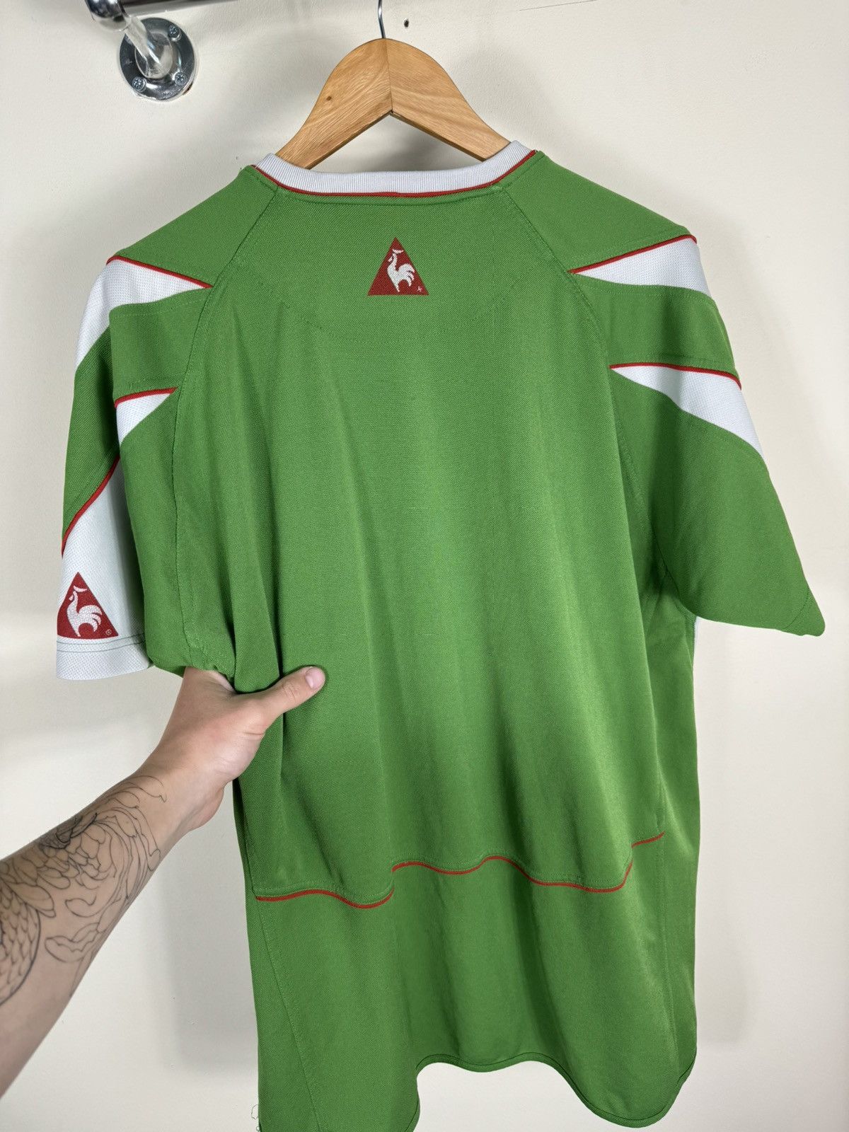 Other ALGERIA LE COQ SPORTIF 2004/2006 FOOTBALL SOCCER AWAY JERSEY Size US L / EU 52-54 / 3 - 8 Thumbnail