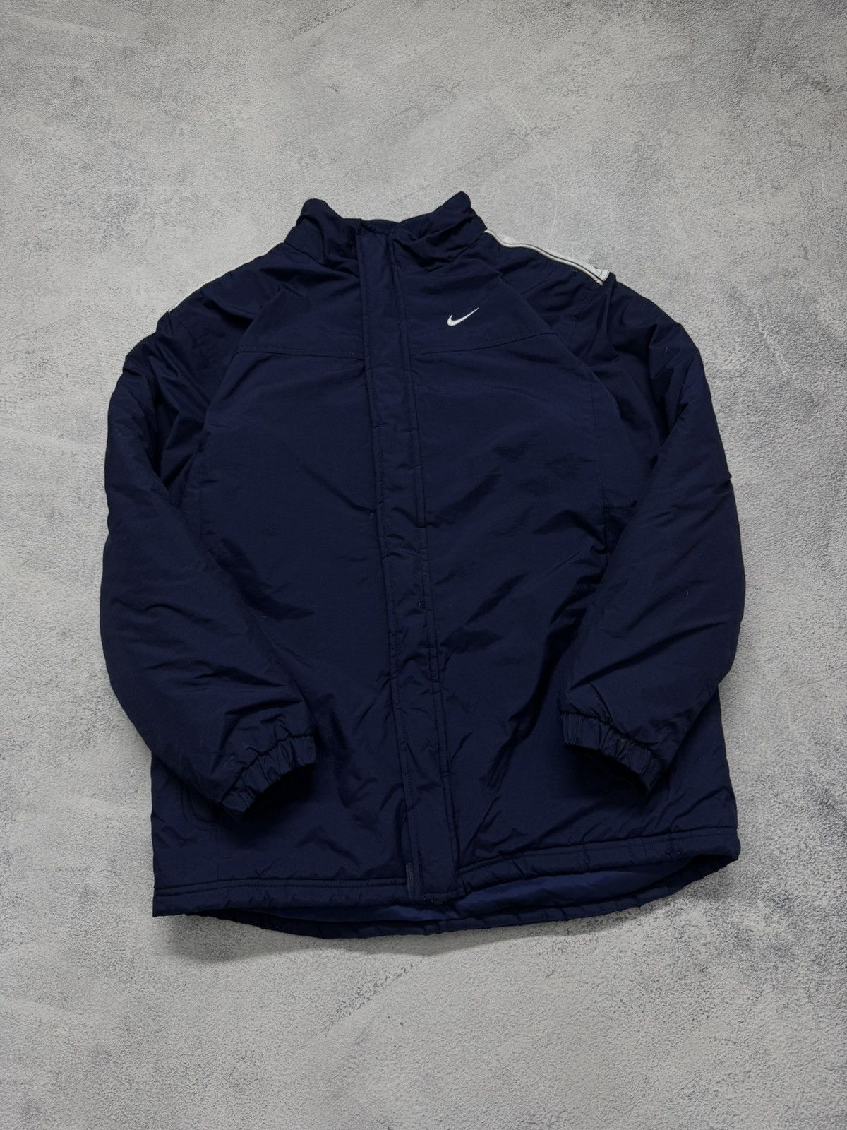 Nike Vintage Y2K Nike Nylon Big Logo Jacket 00’s Size US S / EU 44-46 / 1 - 6 Thumbnail