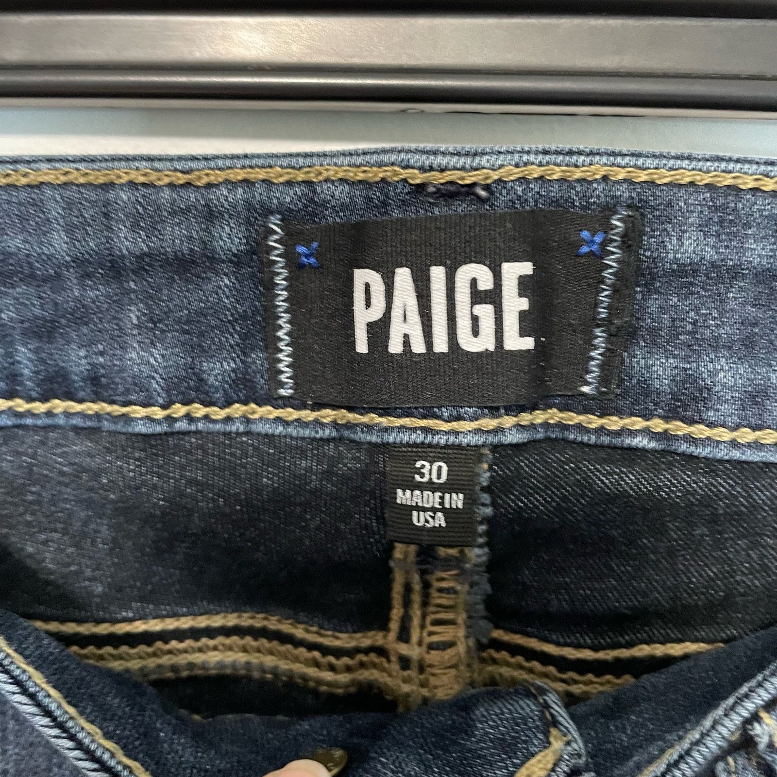 Paige Paige Verdugo Ankle Jeans 30 Womens Denim Casual Skinny Size 30" / US 8 / IT 44 - 4 Thumbnail