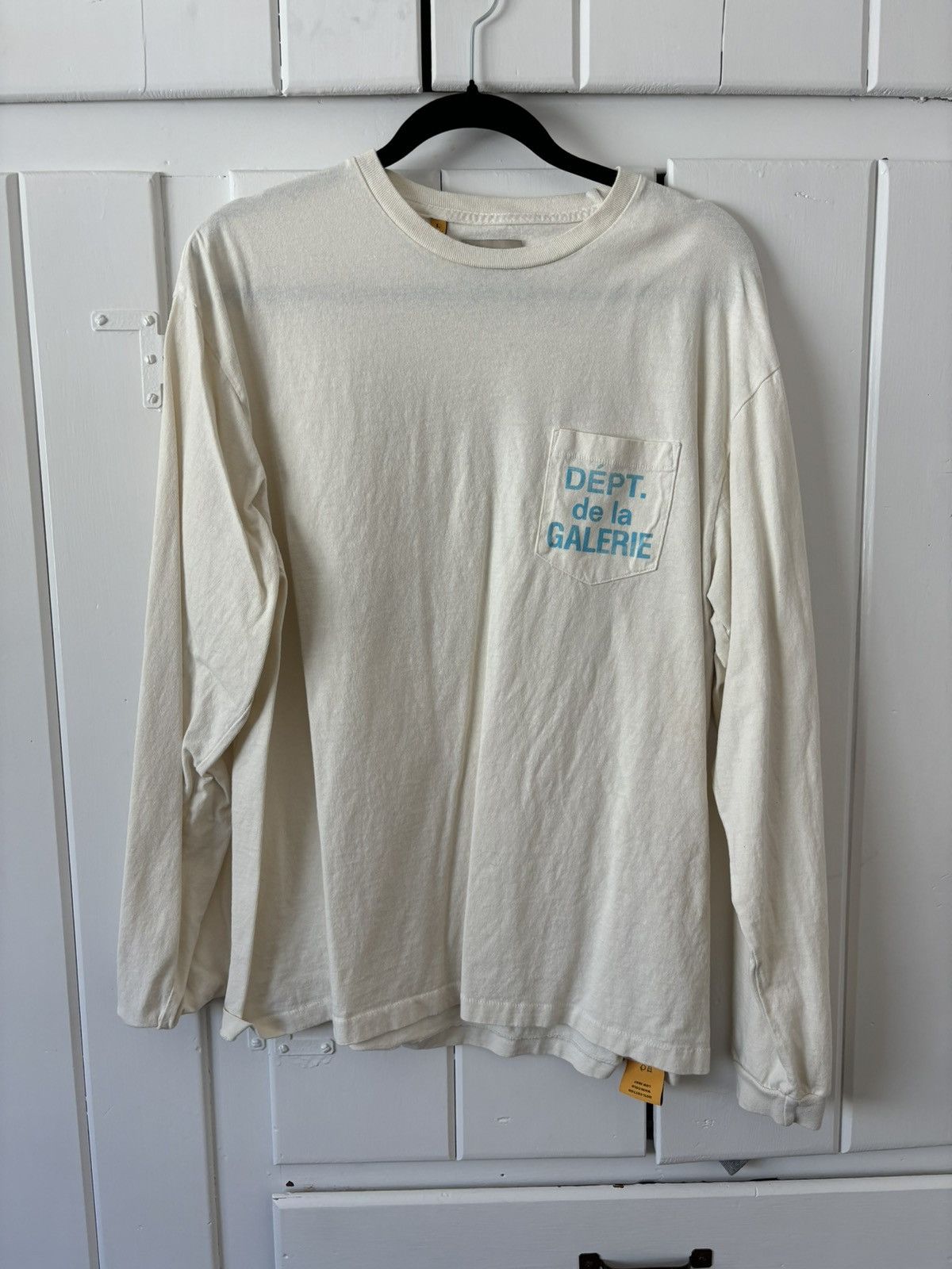 Gallery Dept. Gallery Dept French Logo Cream L/S Size US L / EU 52-54 / 3 - 3 Thumbnail