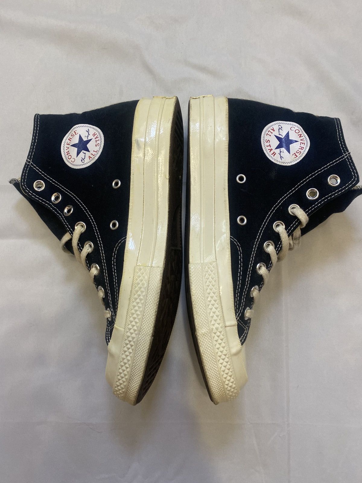 Comme des Garcons PLAY × Converse Converse X Comme Des Garcons Play Chuck 70 Black High US 8 Size US 8 / EU 41 - 5 Thumbnail