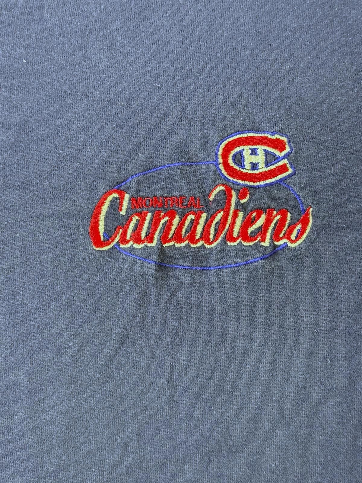 Designer VTG Montreal Canadiens T-shirt Hockey Pro Player Tee Size US XXL / EU 58 / 5 - 2 Thumbnail