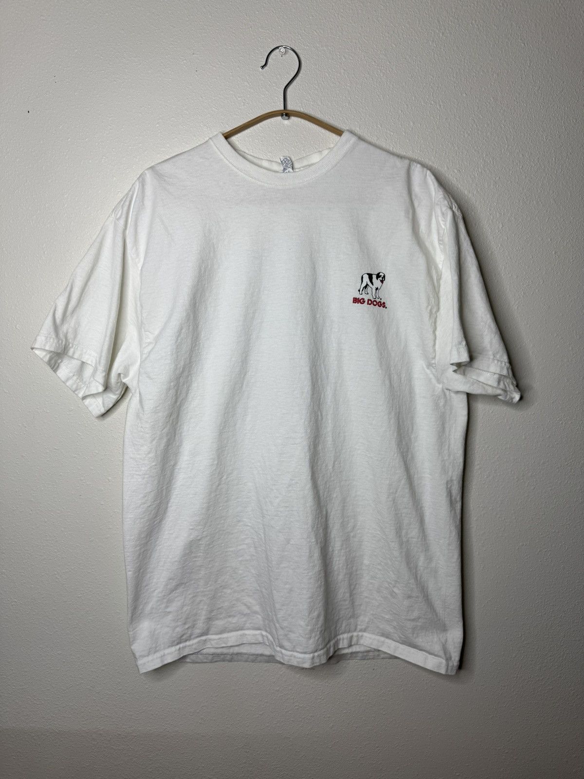 Big Dogs Vintage Y2K Big Dogs Psycho White T-Shirt size XL SHIP ASAP Size US XL / EU 56 / 4 - 1 Thumbnail